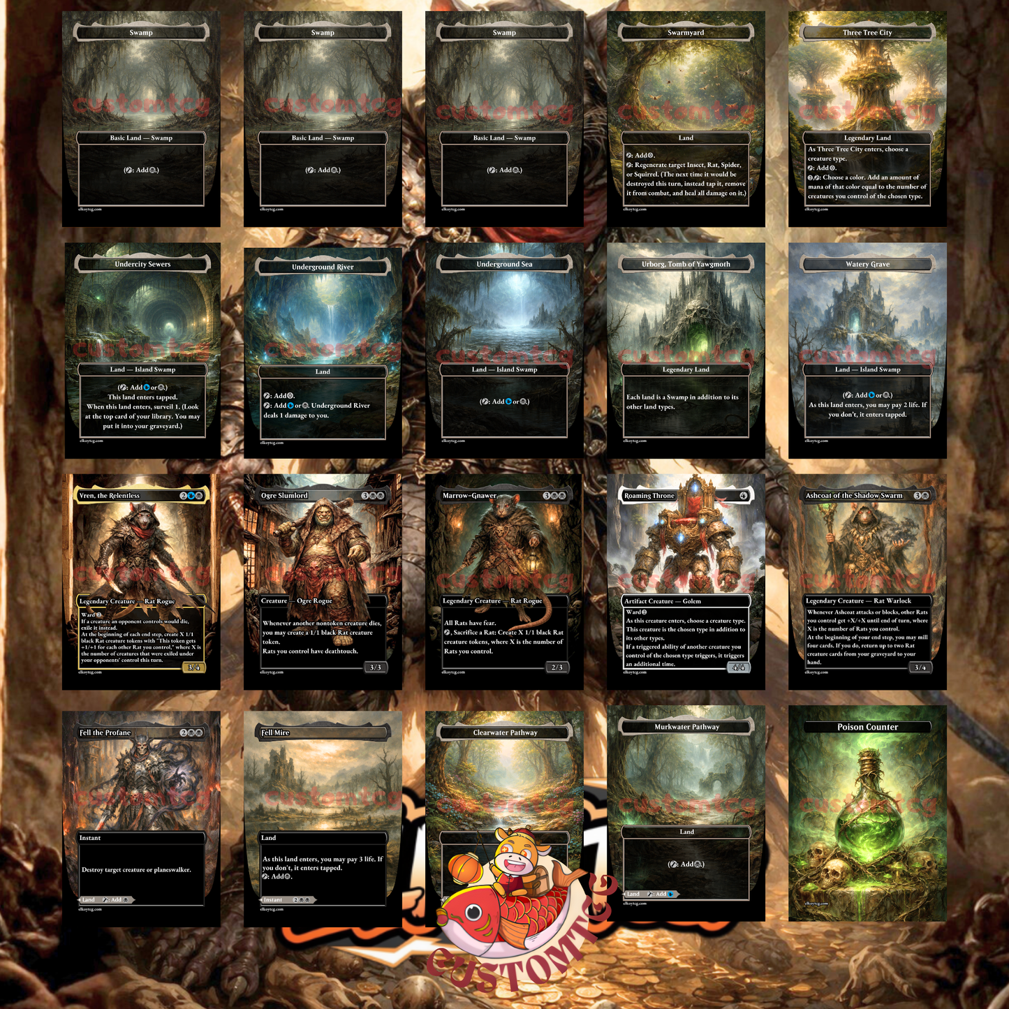 Vren, the Relentless – Deck (100 Cards + Tokens) 🐀