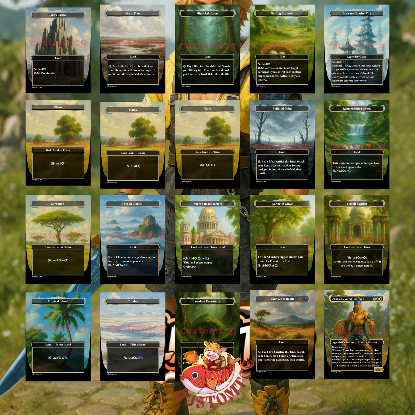 🌊 Tidus, Yuna’s Guardian — Custom Commander Deck