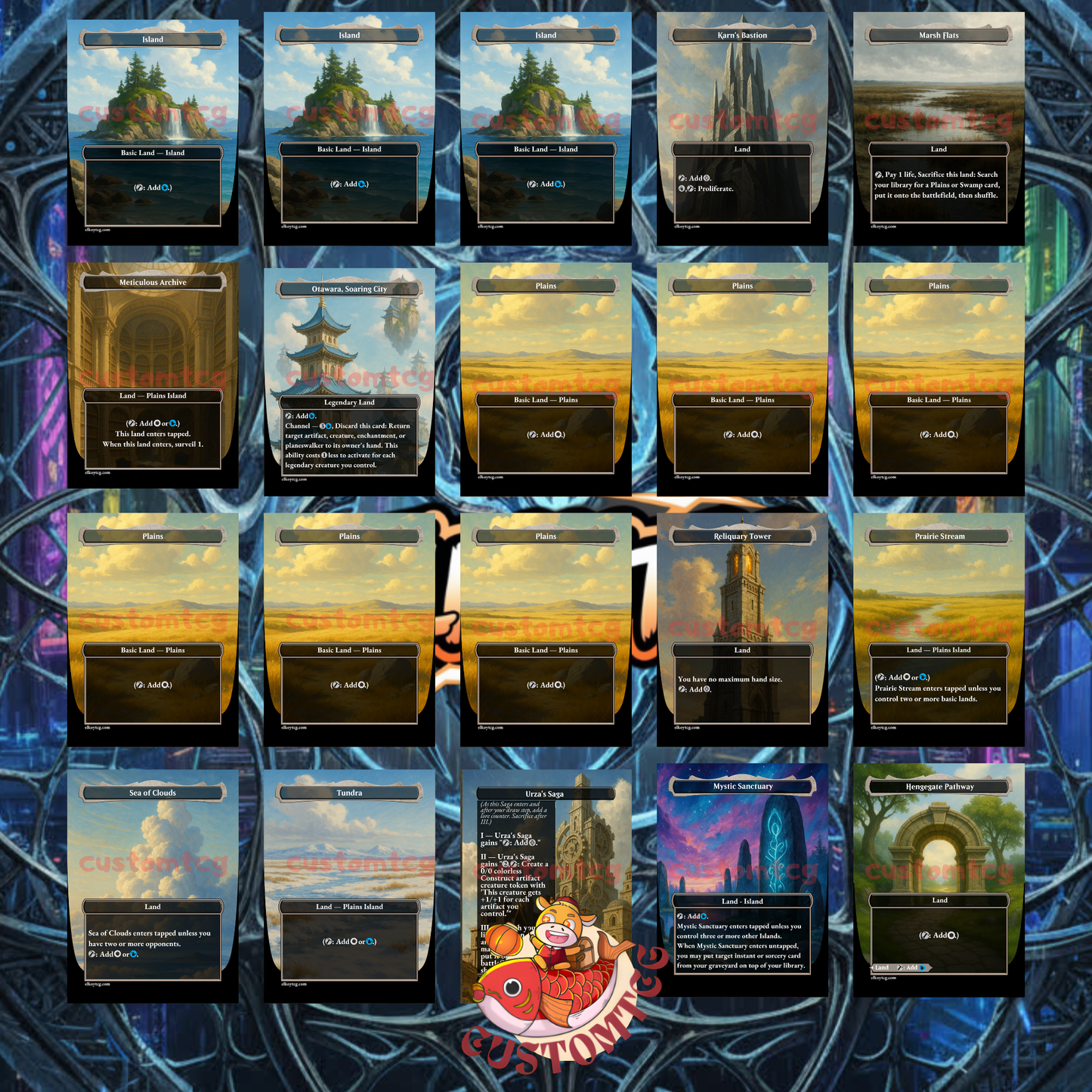 Sensational SM – Custom Deck (100 Cards + Tokens)