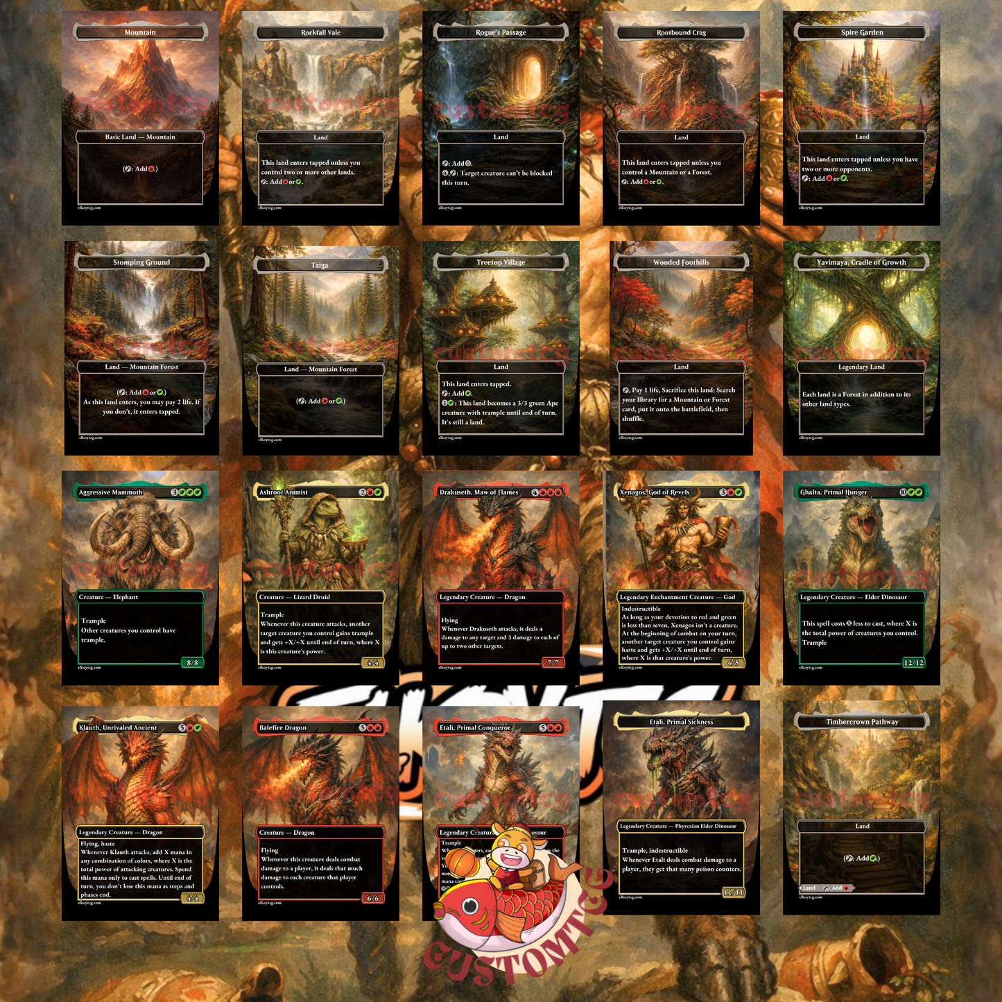 Xenagos, God of Revels Custom Deck