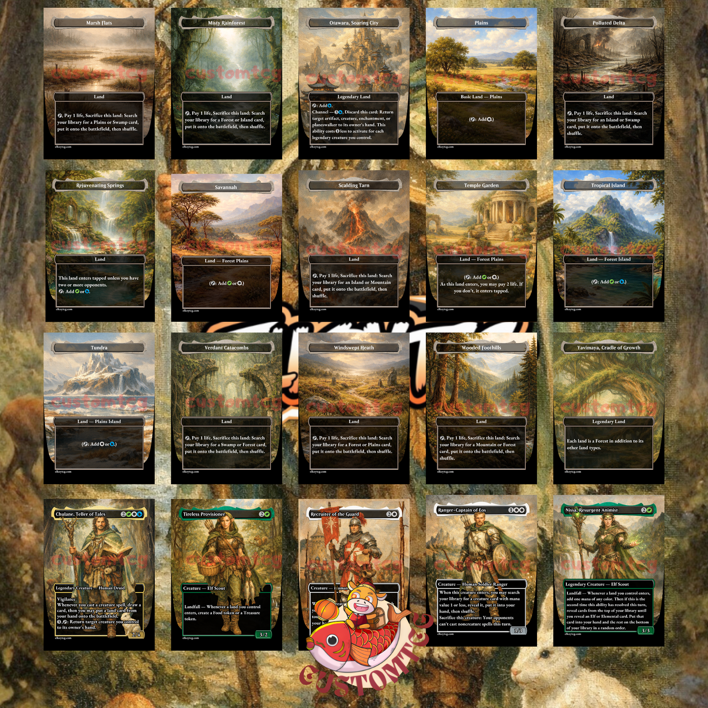 Chulane, Teller of Tales Custom Deck