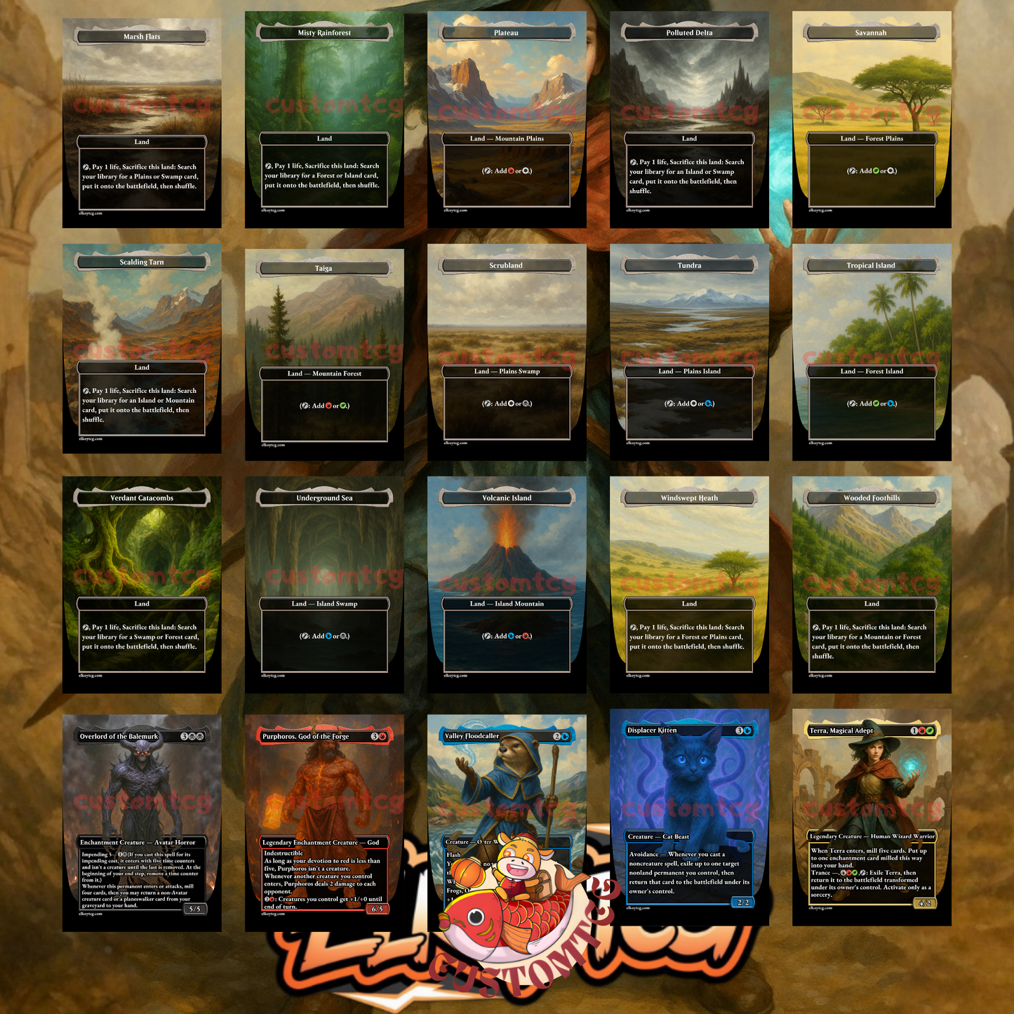 Terra, Magical Adept Custom Deck