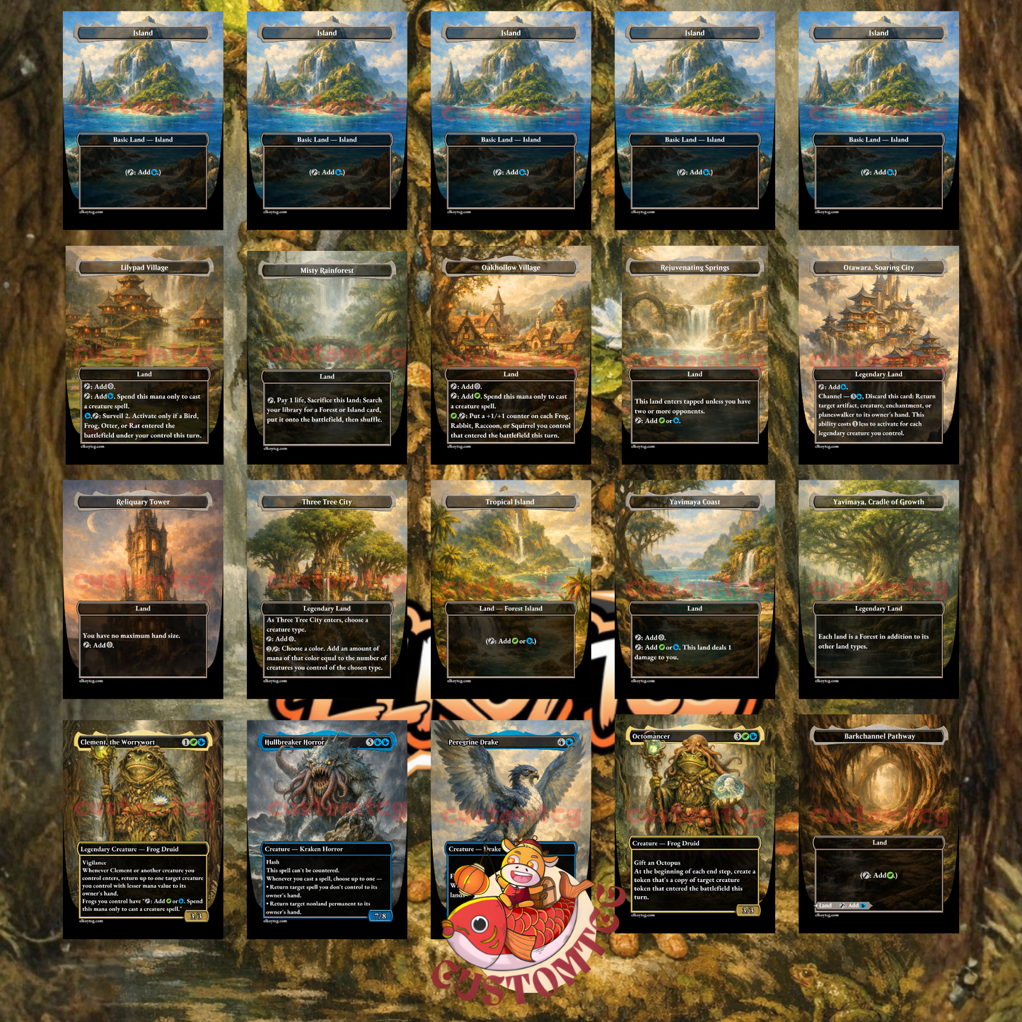 Clement, the Worrywort Custom Deck