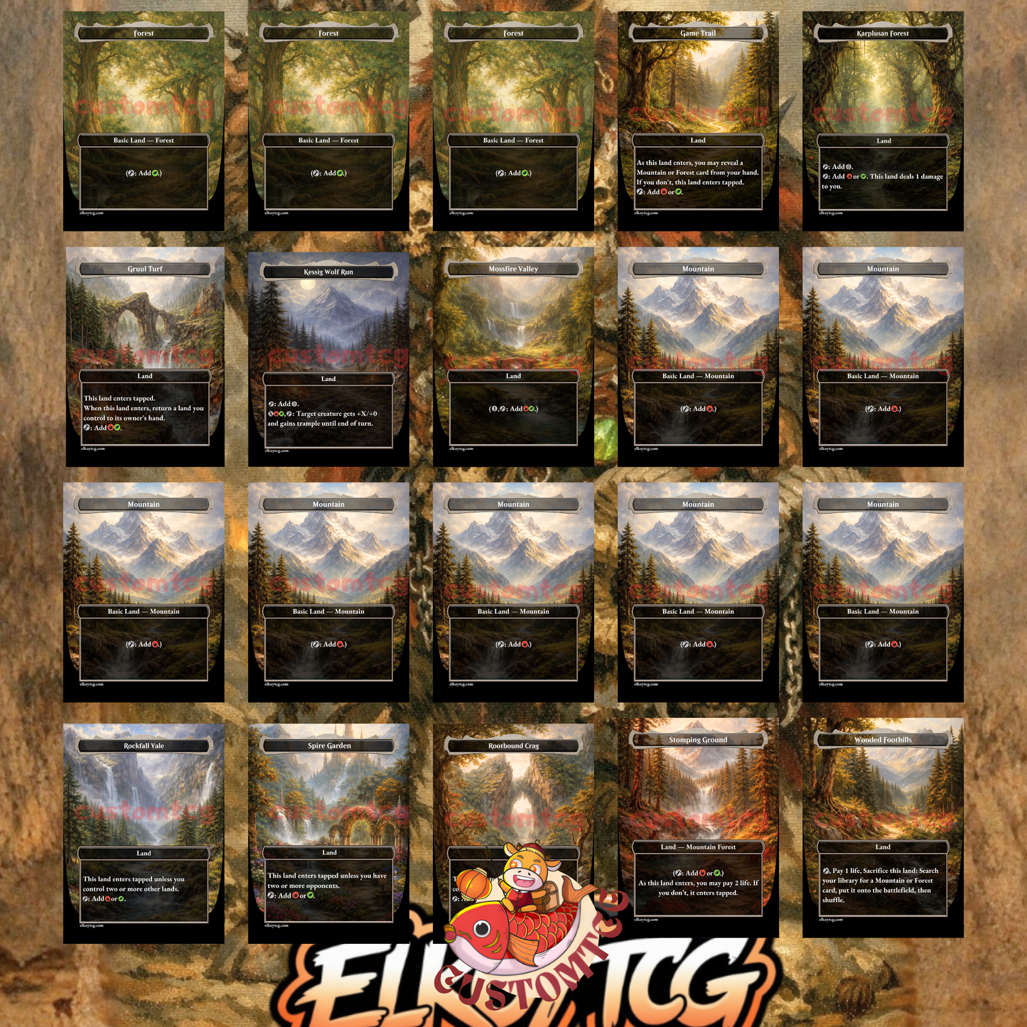 Raggadragga, Goreguts Boss Custom Deck