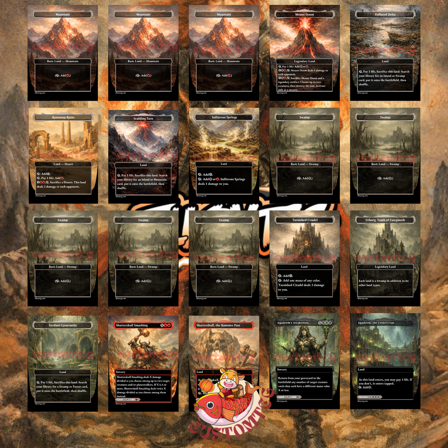 Rowan, Scion of War V2 Custom Deck