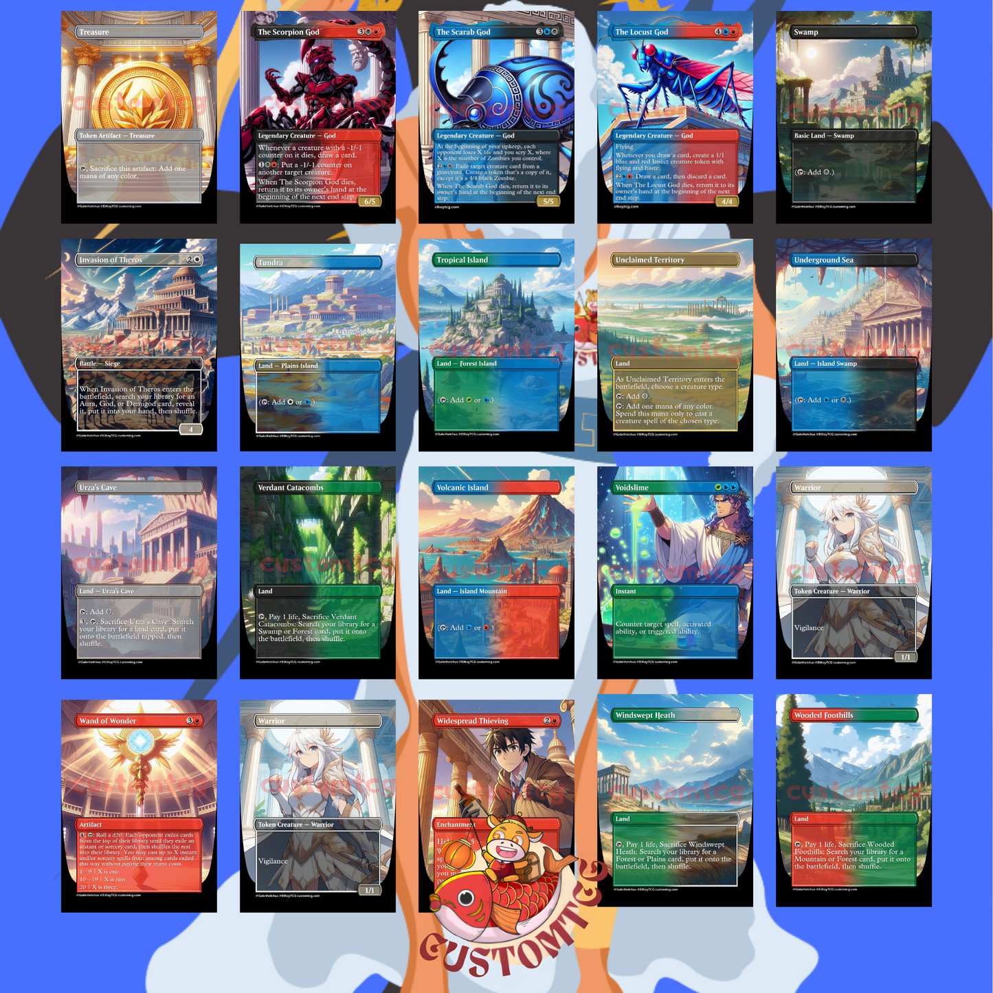 Gods Custom Deck - Niv-Mizzet Reborn