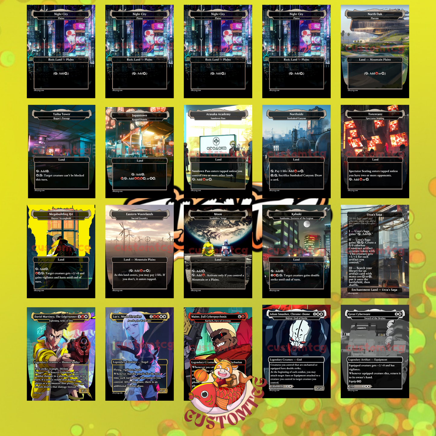 Edgerunners Custom Deck