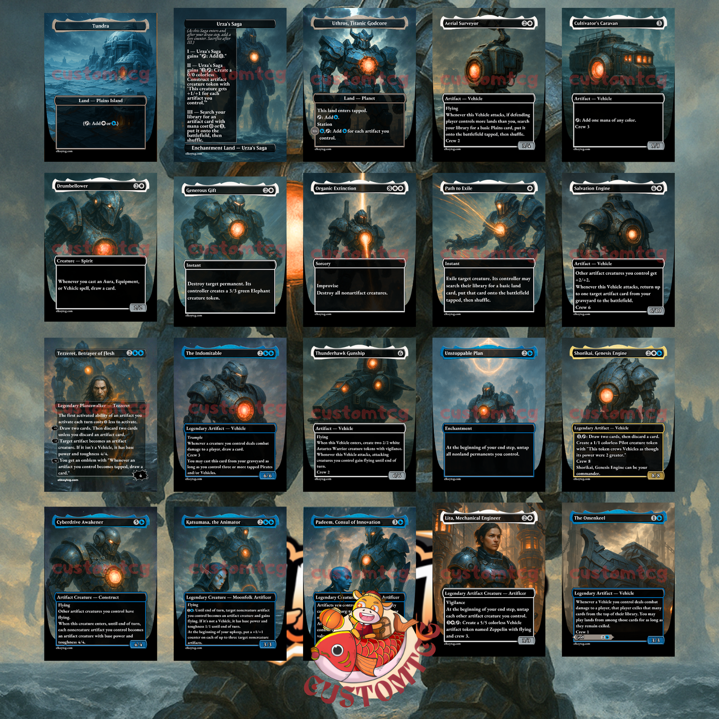 Shorikai, Genesis Engine V2 Custom Deck