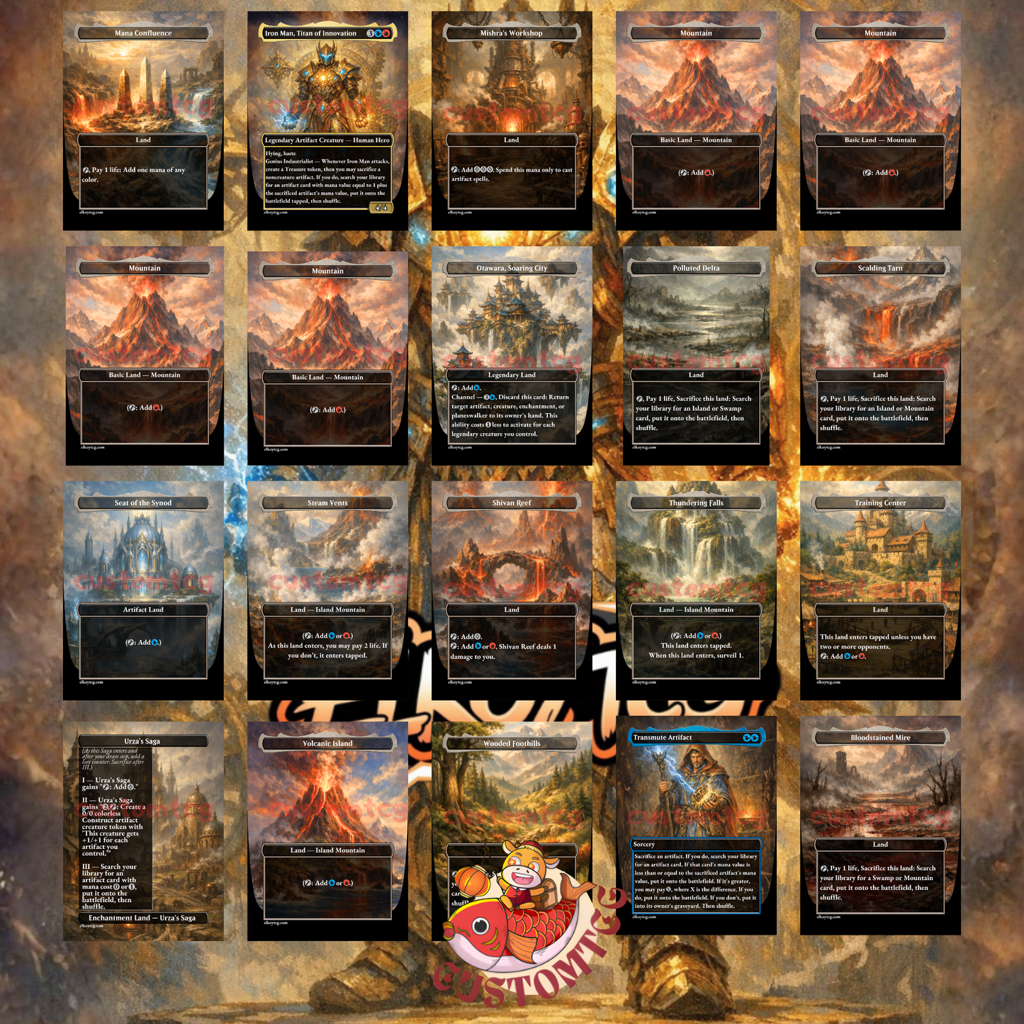 Iron Man, Titan of Innovation Custom Deck