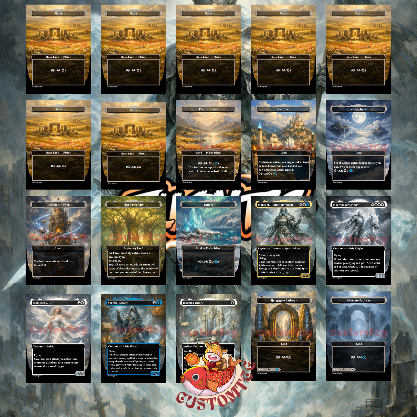 Millicent, Restless Revenant Custom  Deck