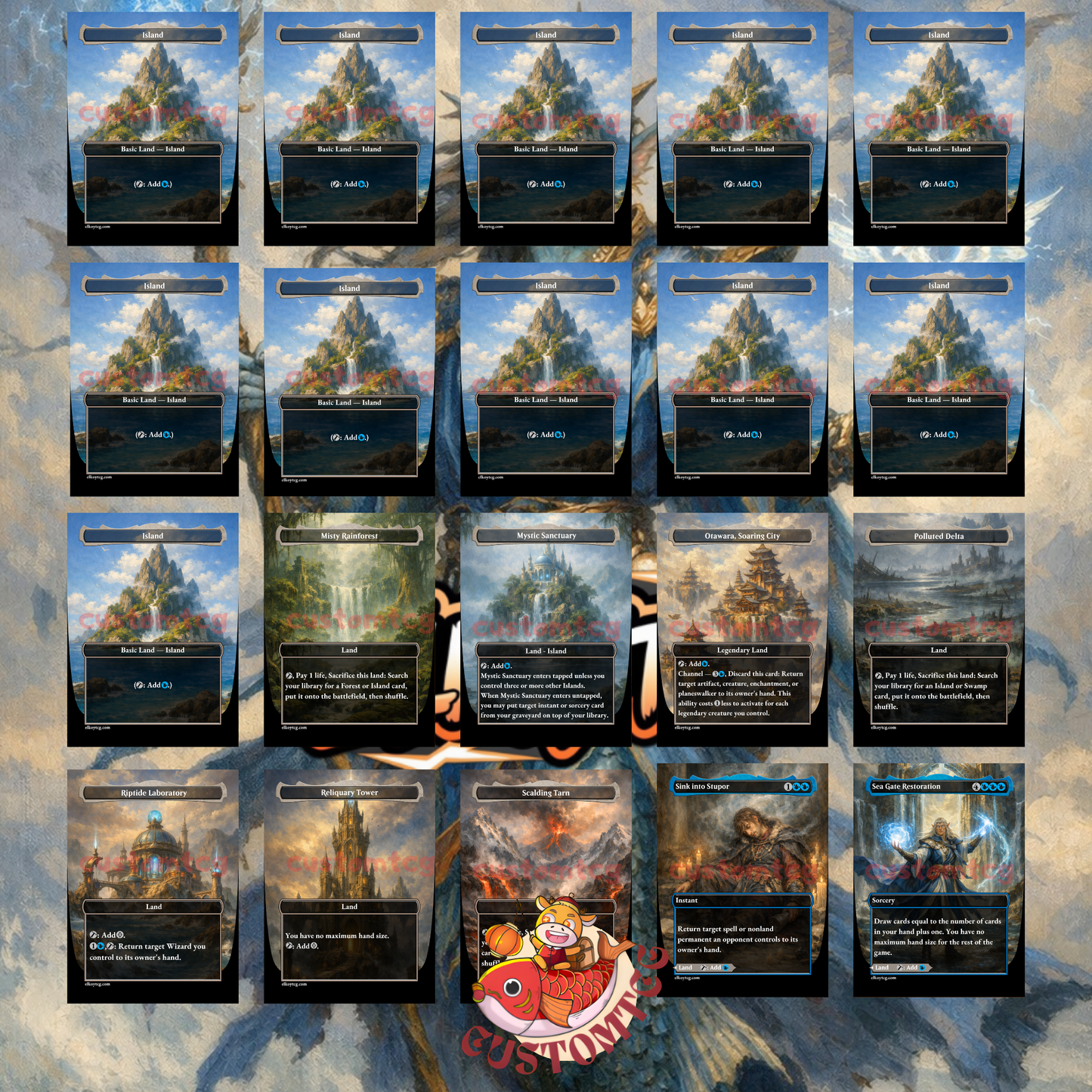 Talrand, Sky Summoner custom deck