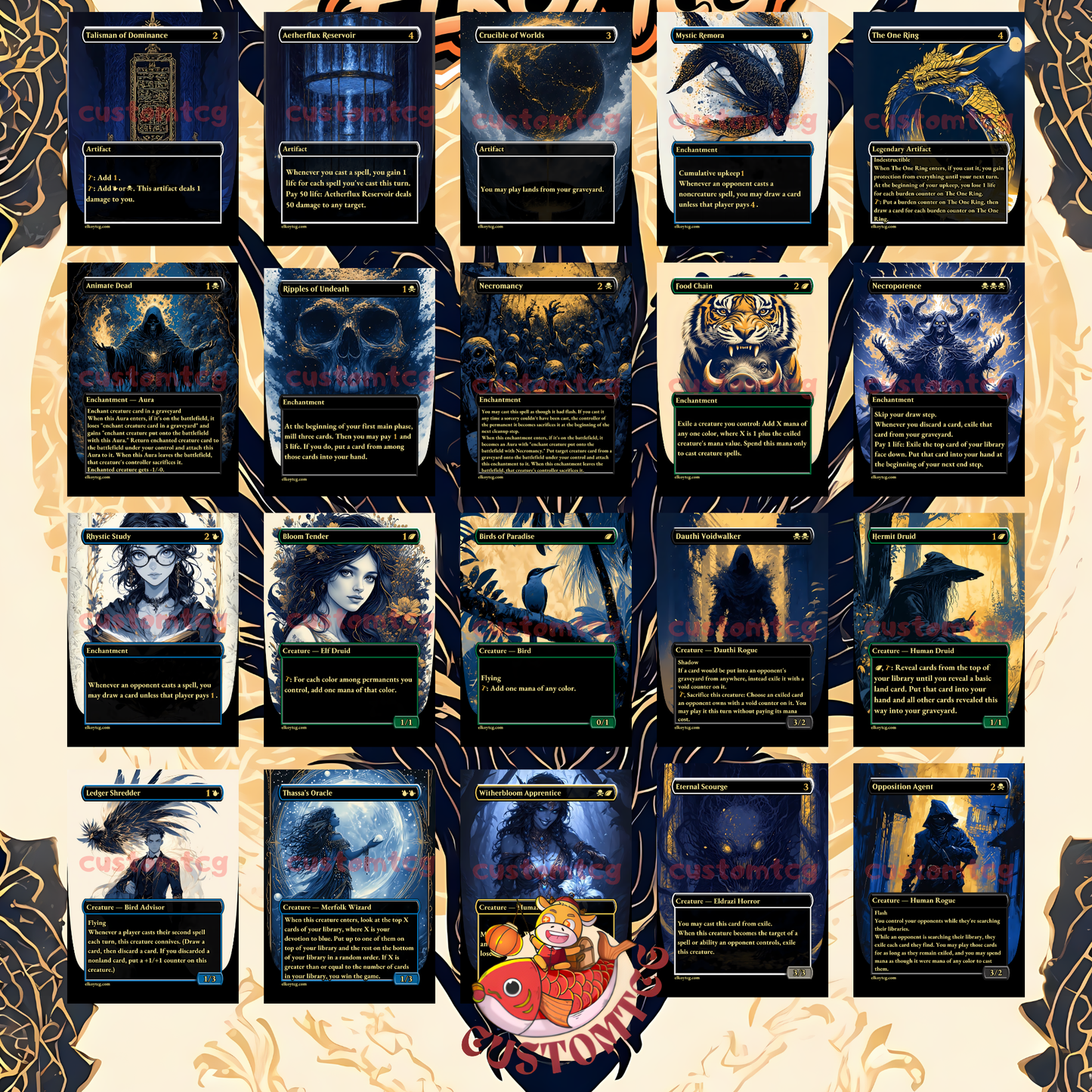 Teval, Arbiter of Virtue – Custom Deck