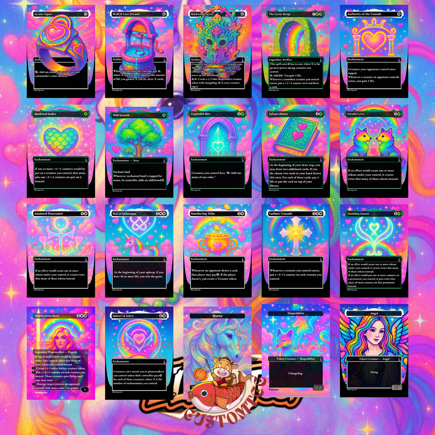 🌈 Lathiel, the Bounteous Dawn – Custom Deck