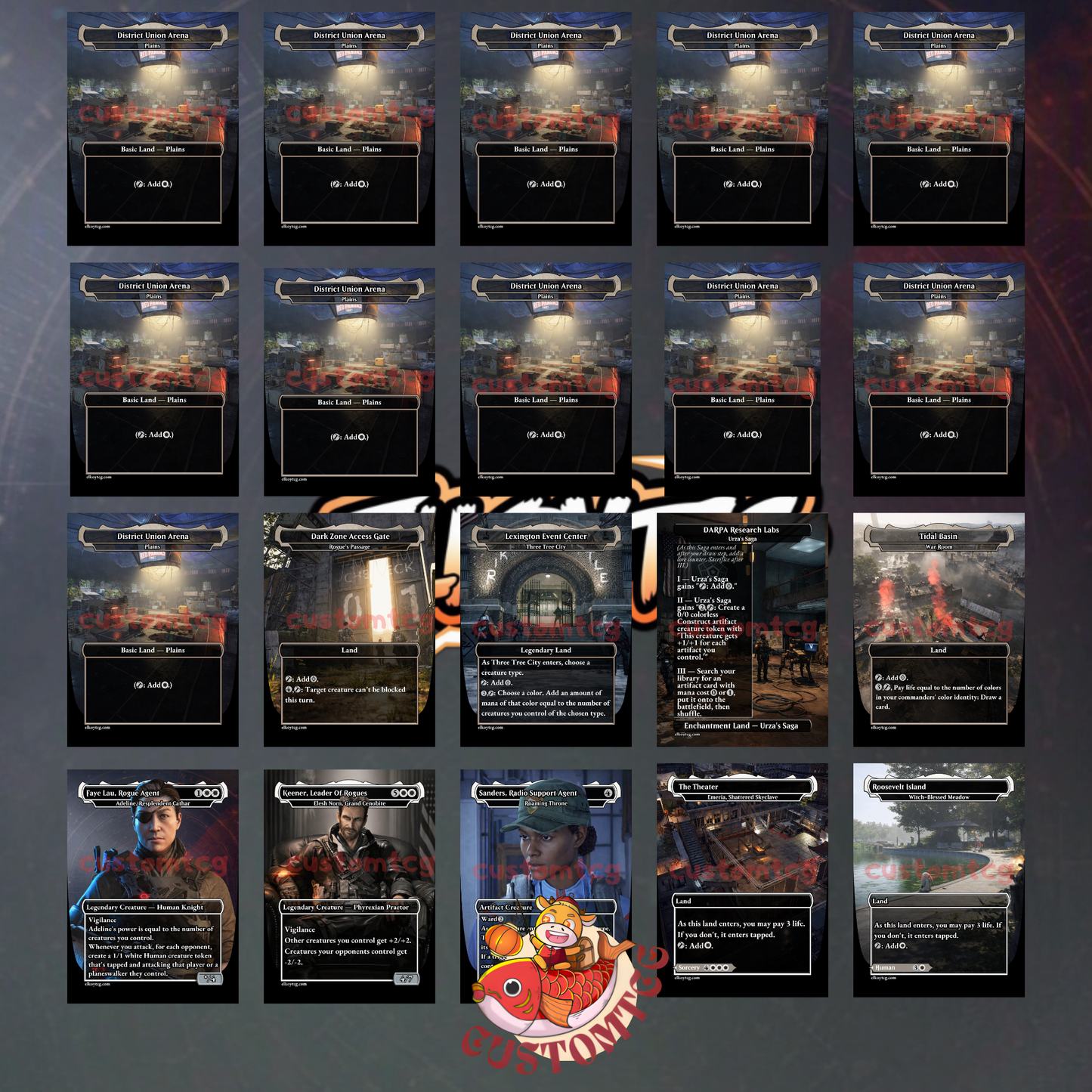 The Division Custom Deck