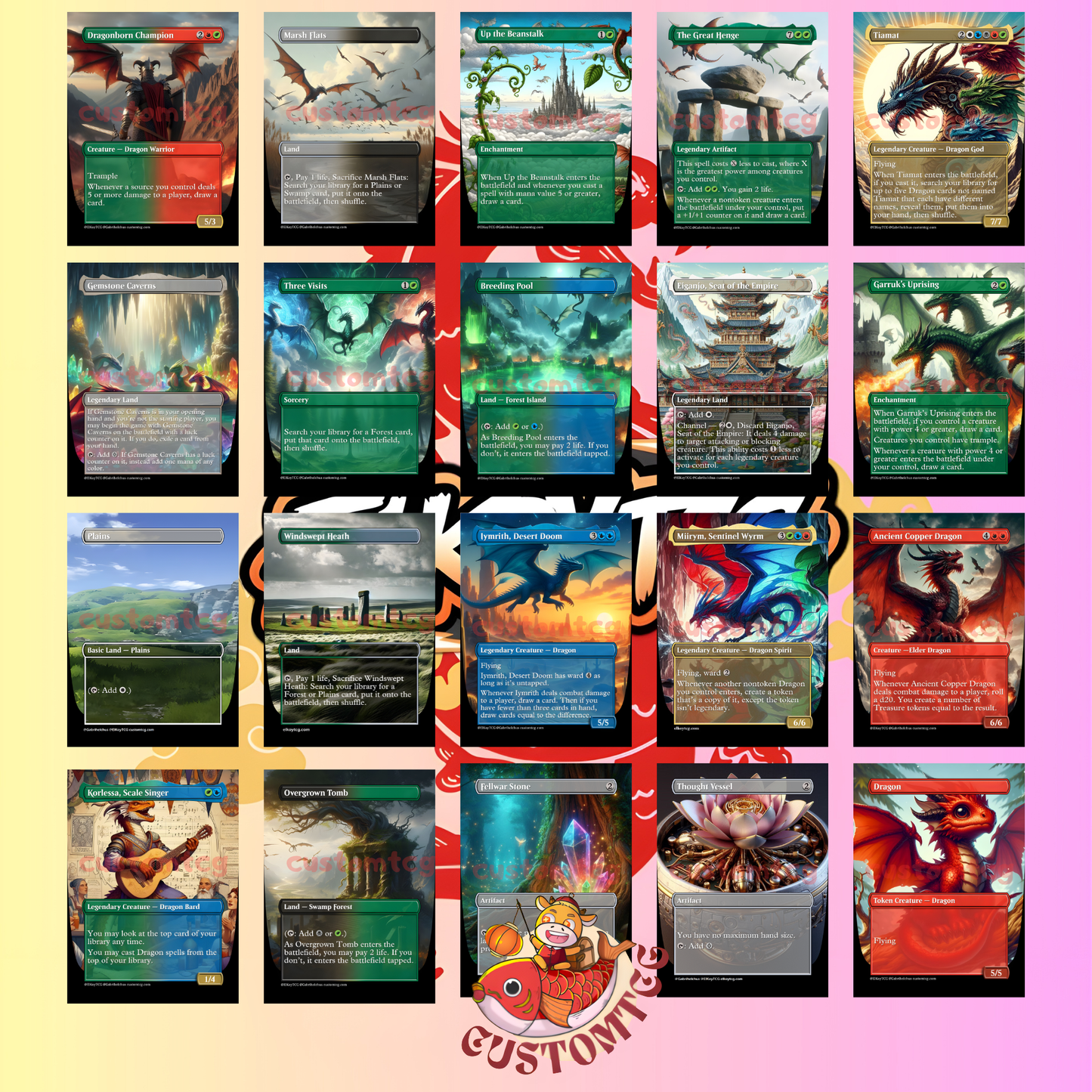 The Ur-Dragon Custom Deck - Bestseller 2024