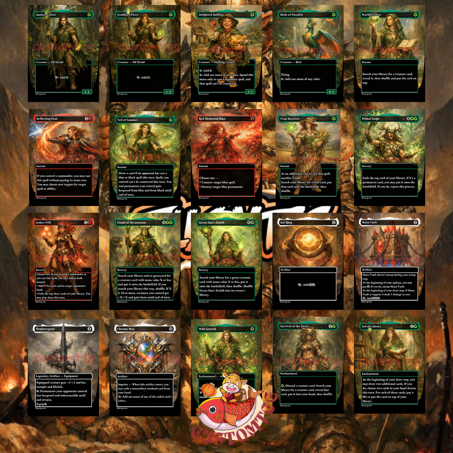 Ruric Thar, the Unbowed Custom Deck