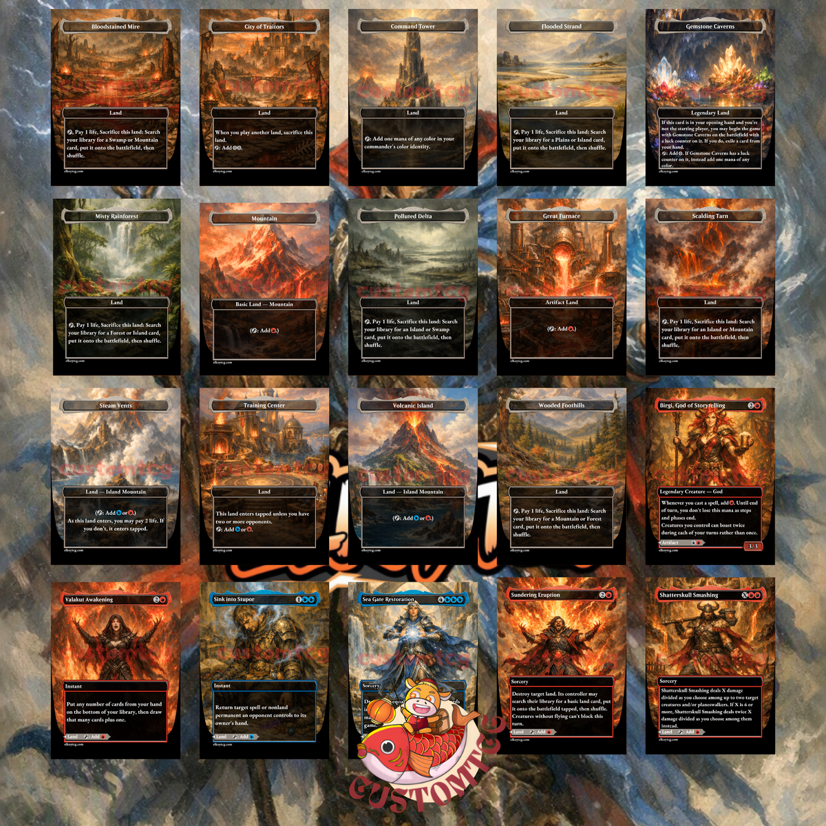 Ral, Monsoon Mage — Izzet Spellslinger Storm Custom Deck