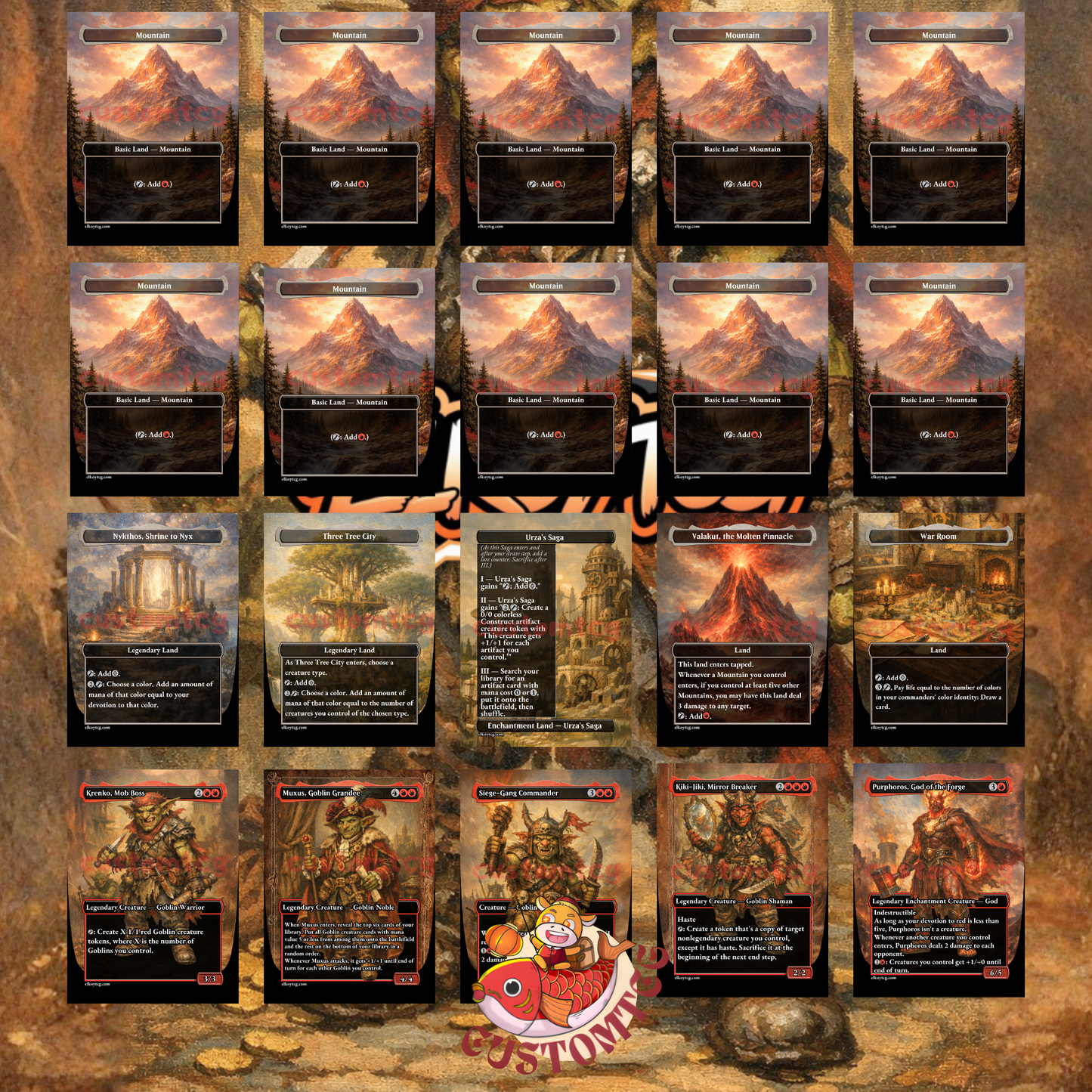 Krenko, Mob Boss Custom Deck V2