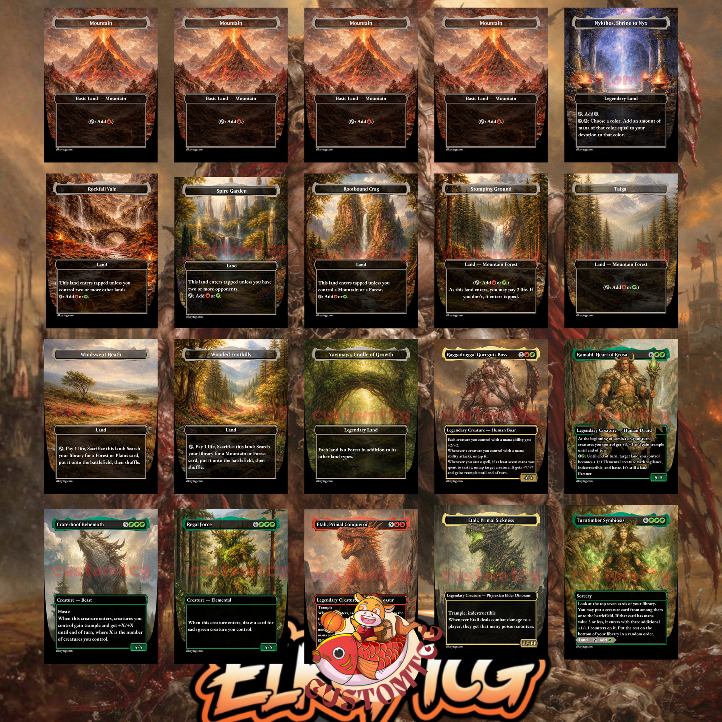 Raggadragga V2 Custom  Deck