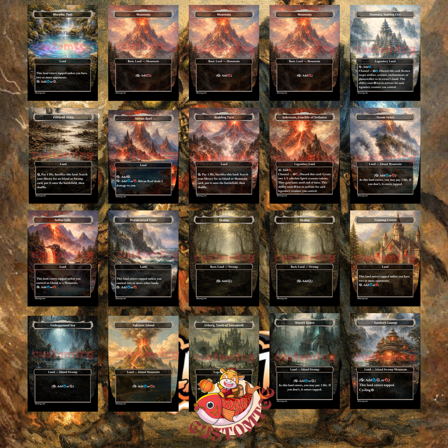 Goro-Goro and Satoru Custom Deck