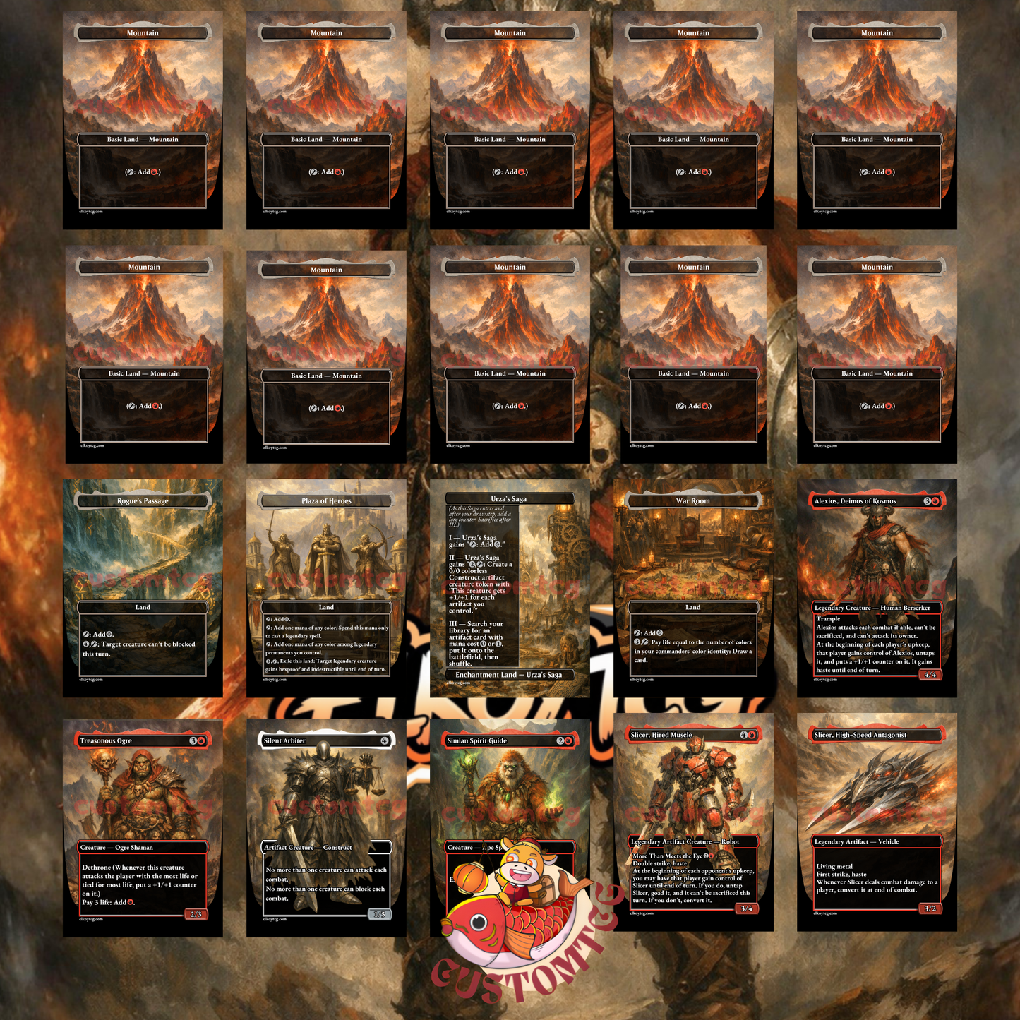 Alexios, Deimos of Kosmos Custom Deck