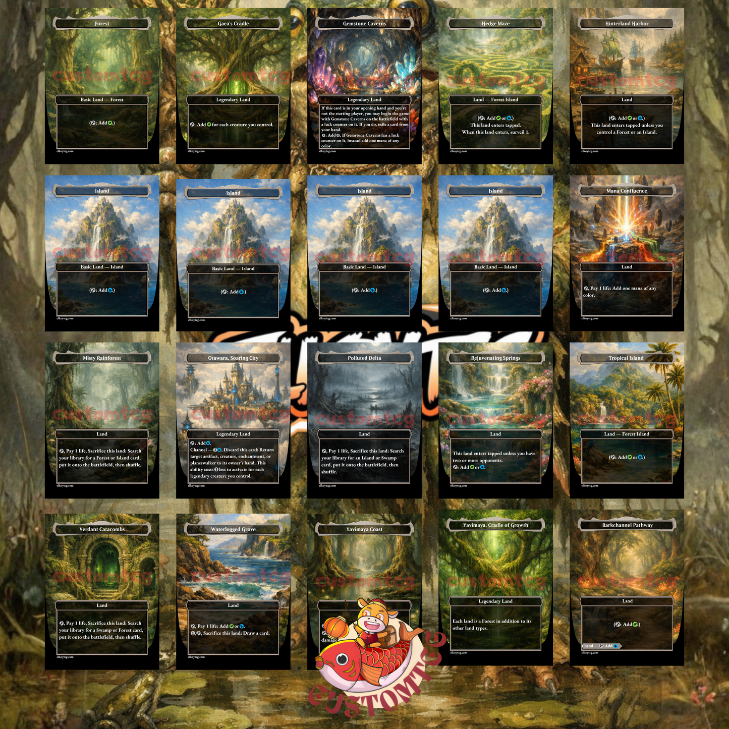 Grolnok, the Omnivore Custom Deck