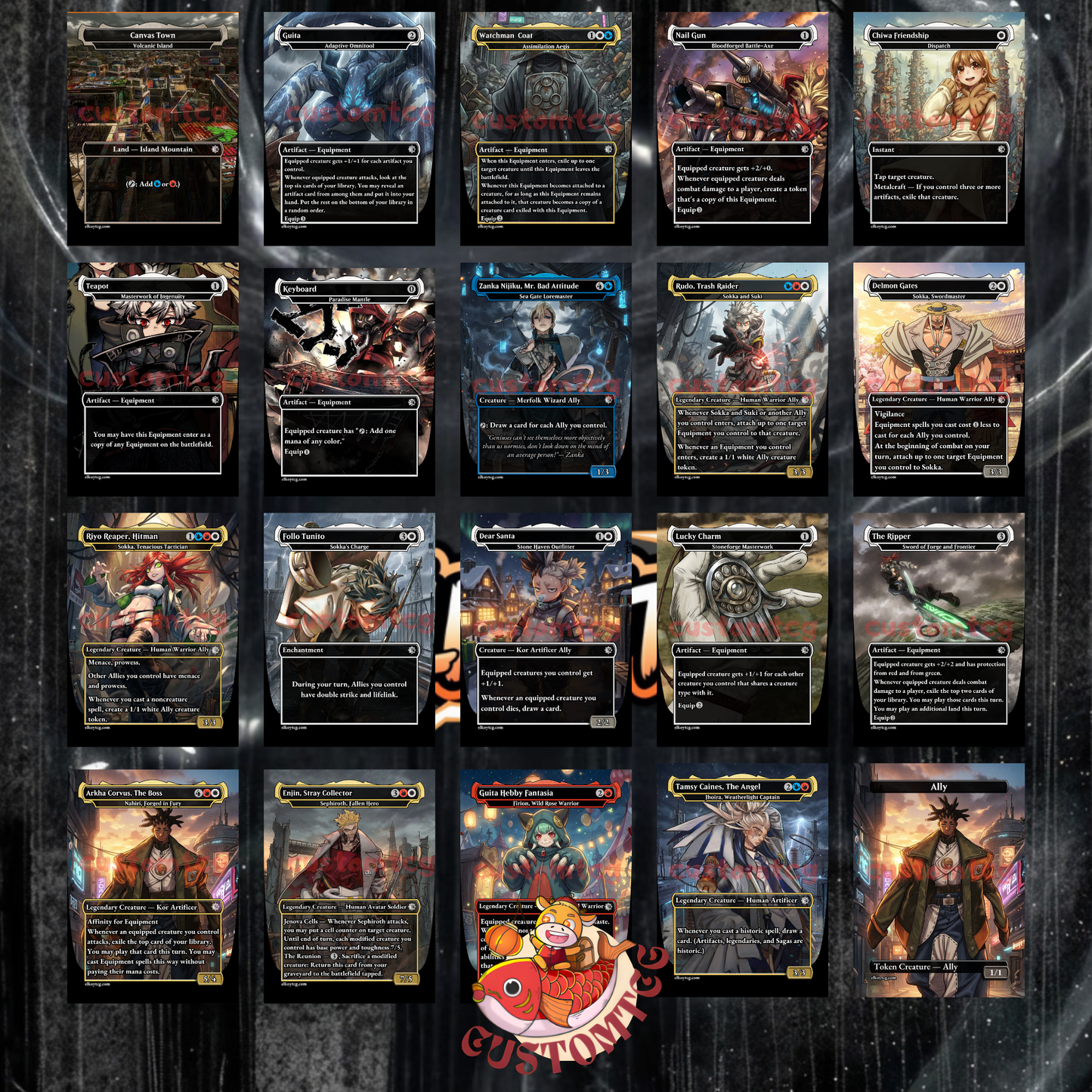 Gachiakuta Custom Deck