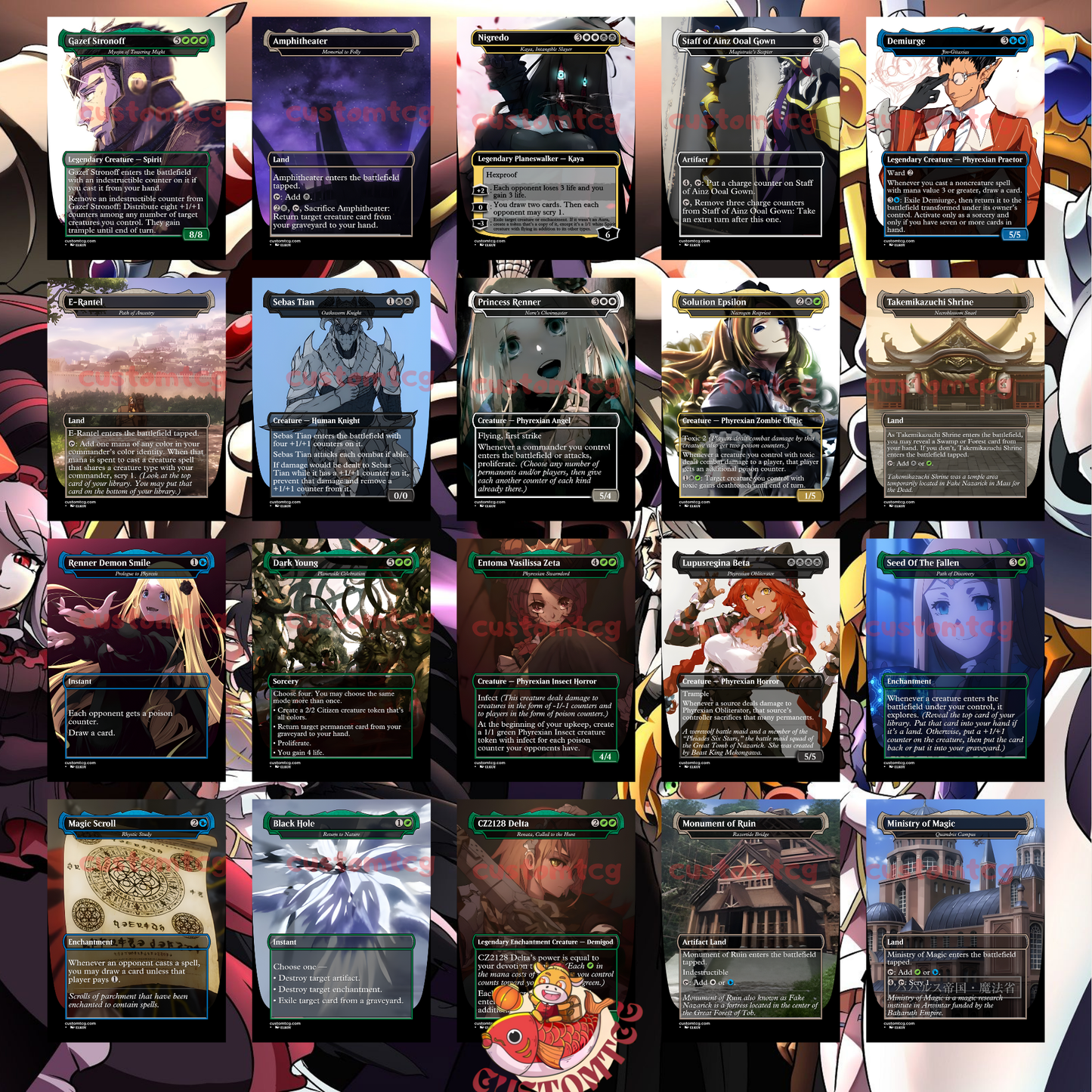 Overlord Custom Deck