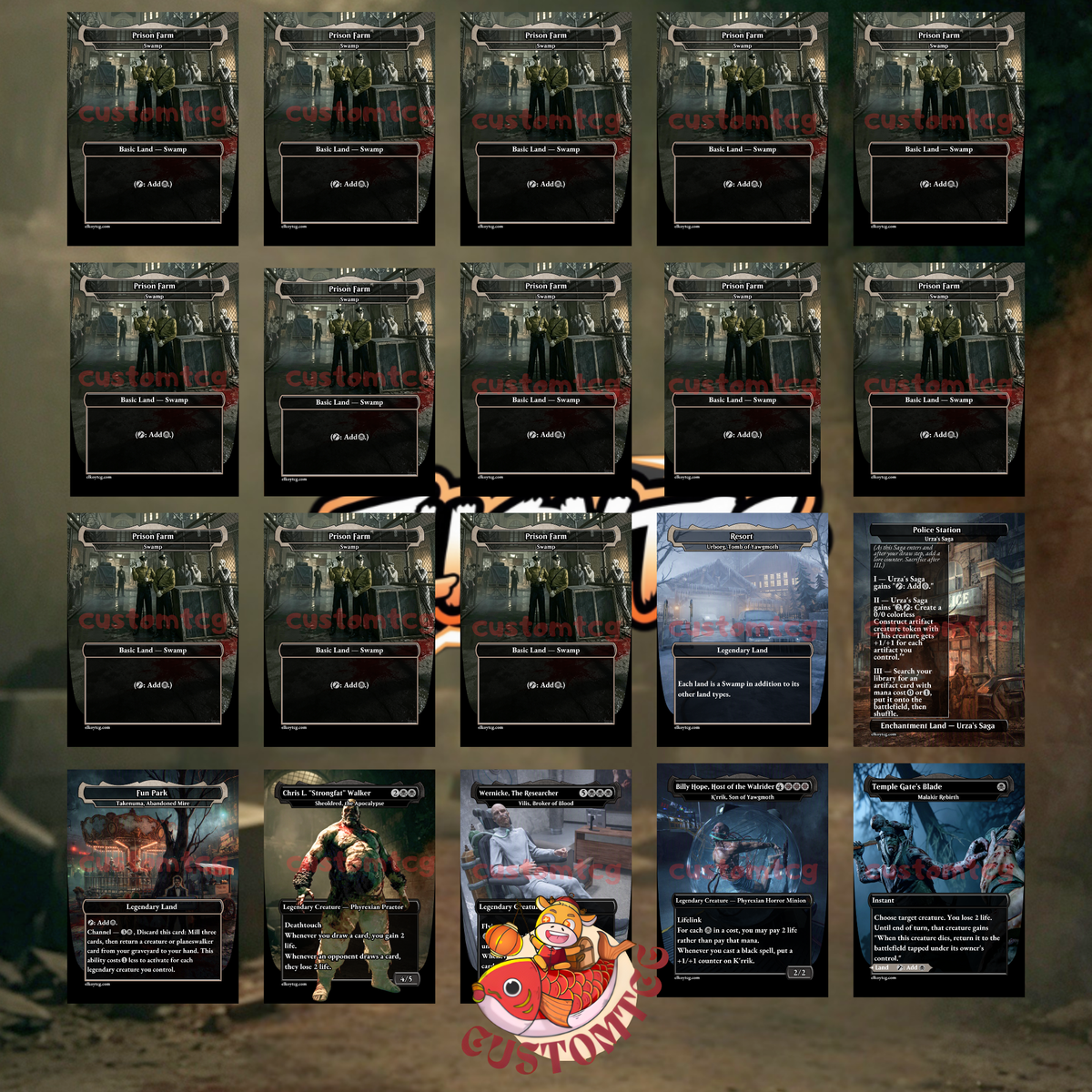 Outlast Custom Deck