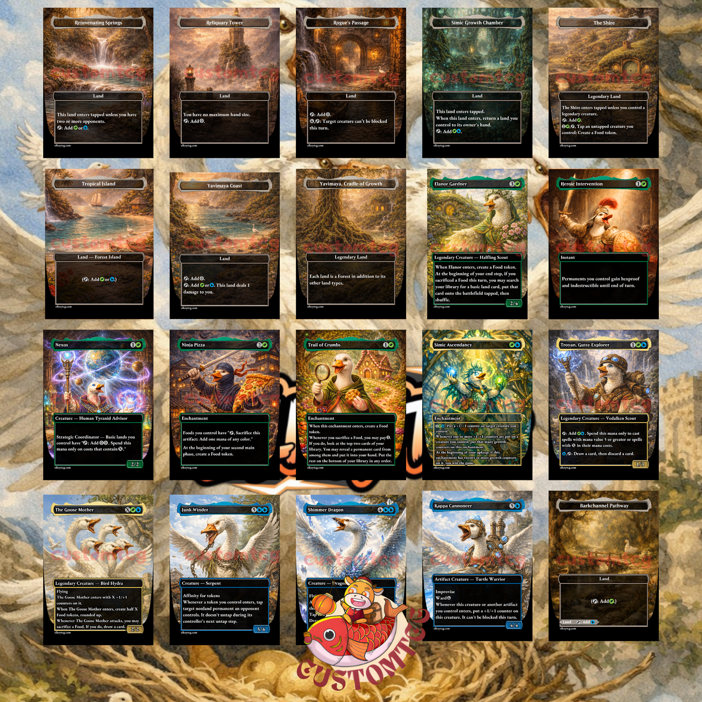 The Goose Mother Custom Deck