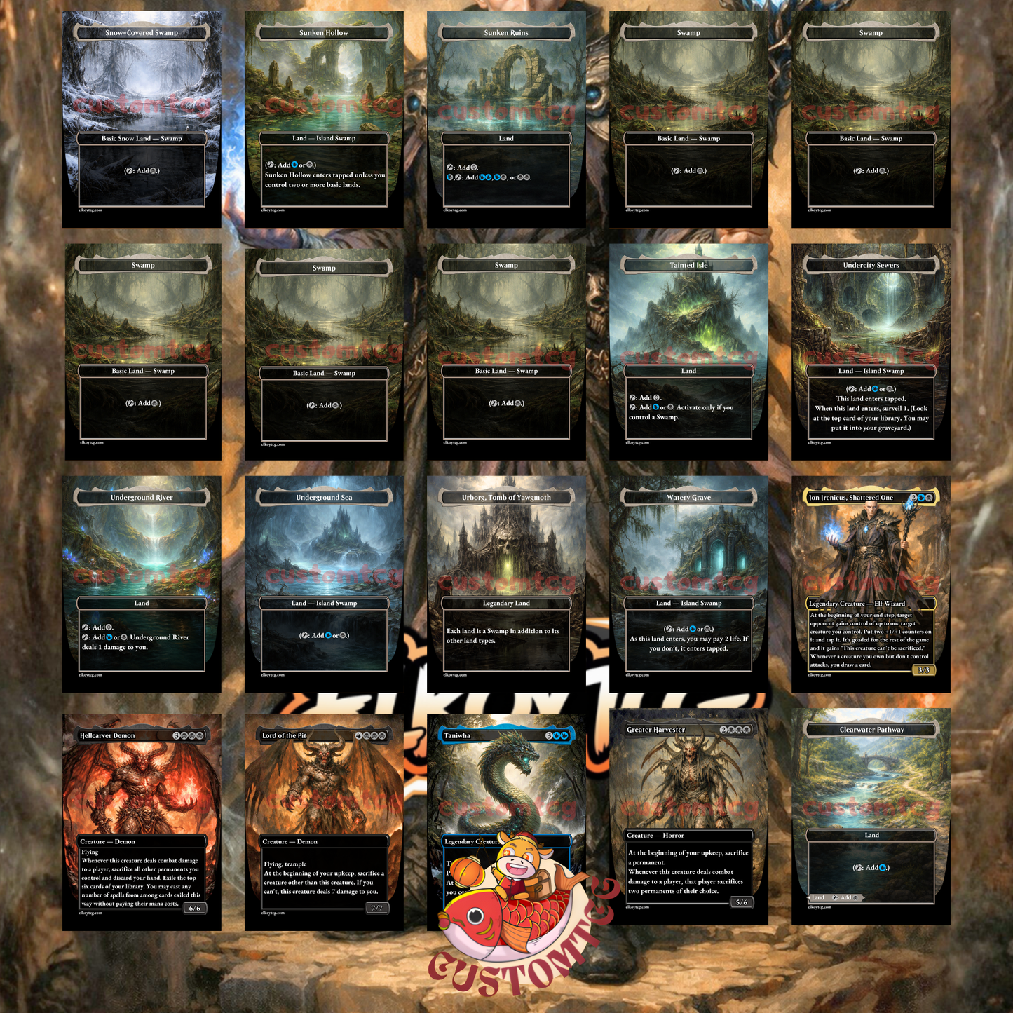 Jon Irenicus, Shattered One – Custom Deck⚡🧙