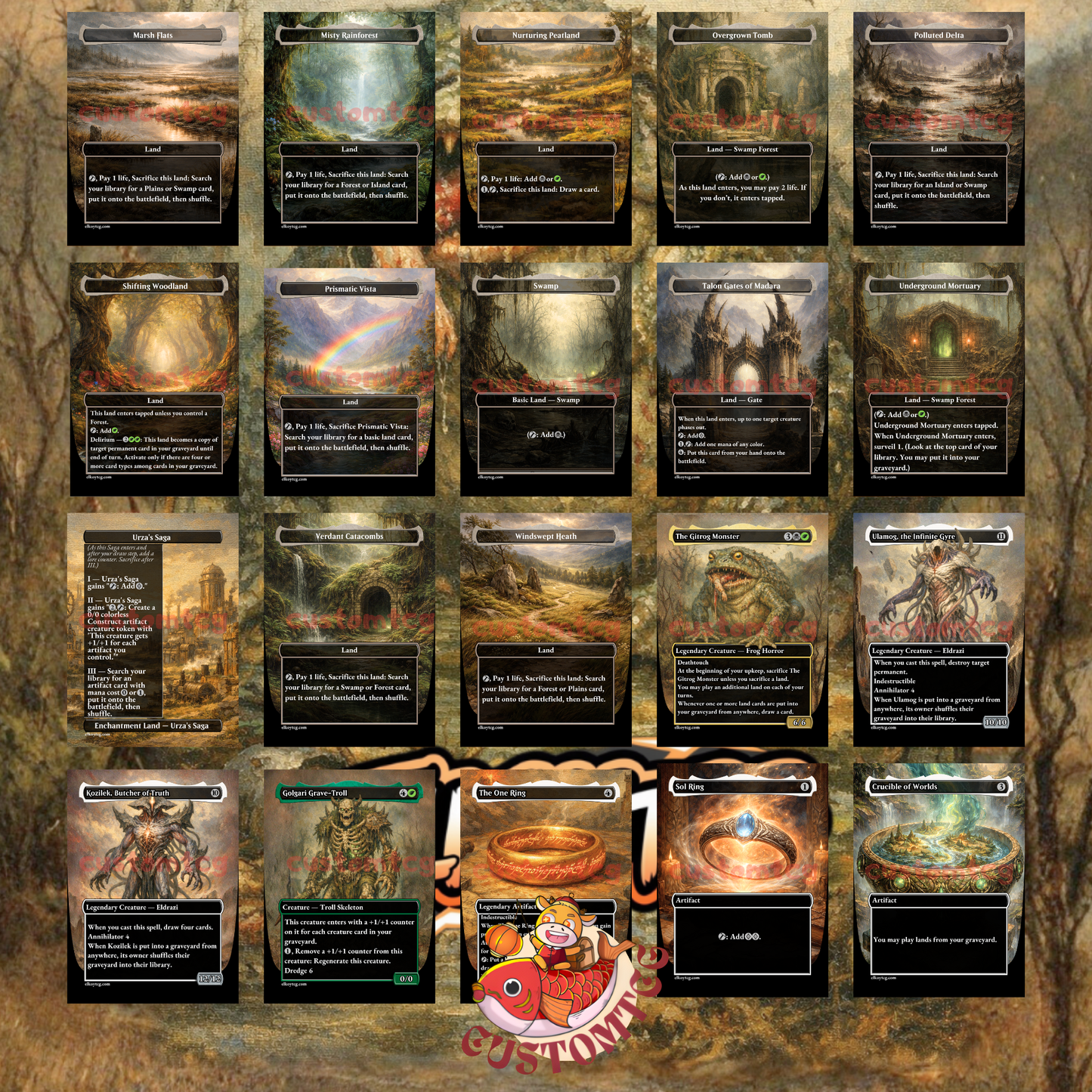 The Gitrog Monster Custom Deck