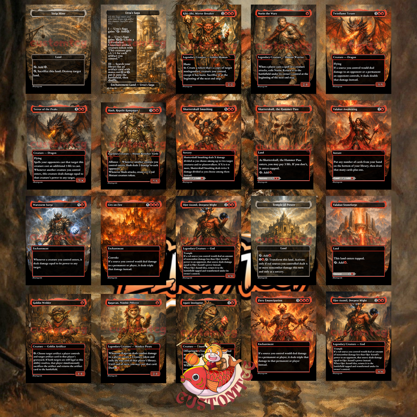 Norin the Wary Custom Deck