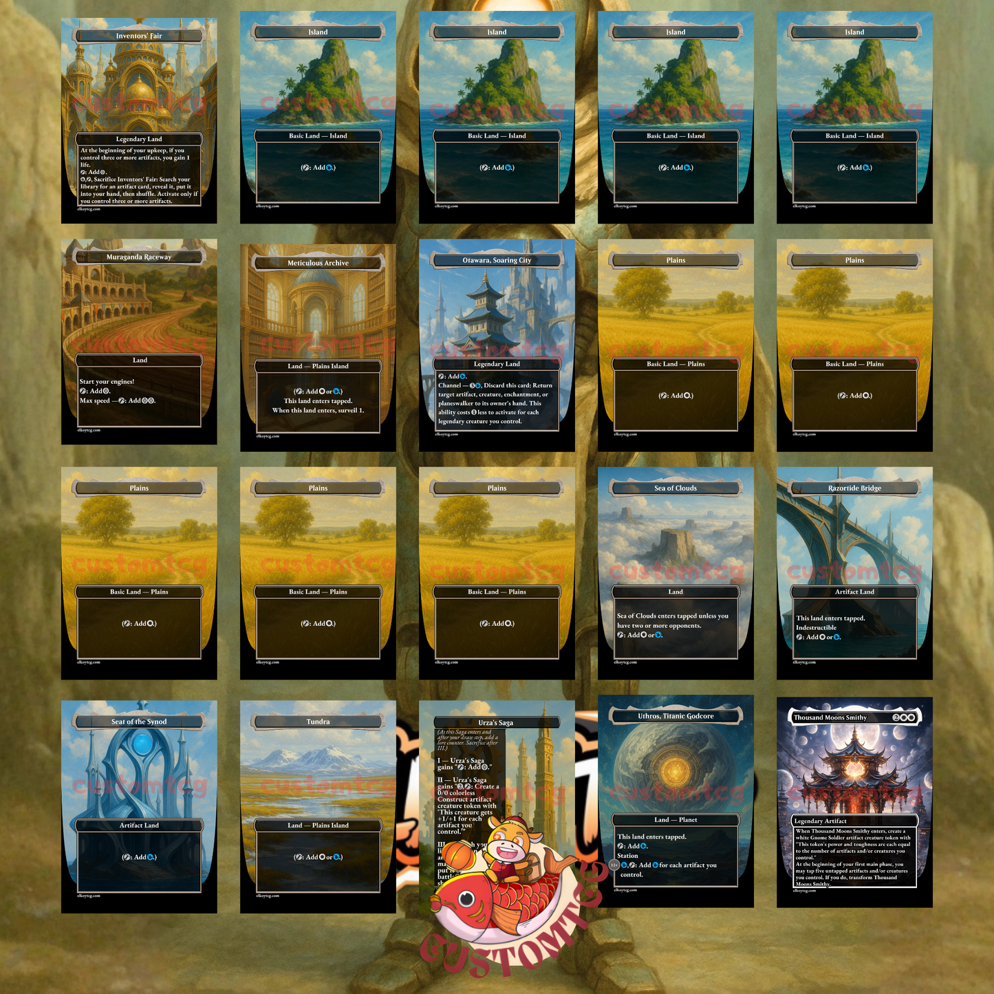 Mendicant Core, Guidelight Custom Deck