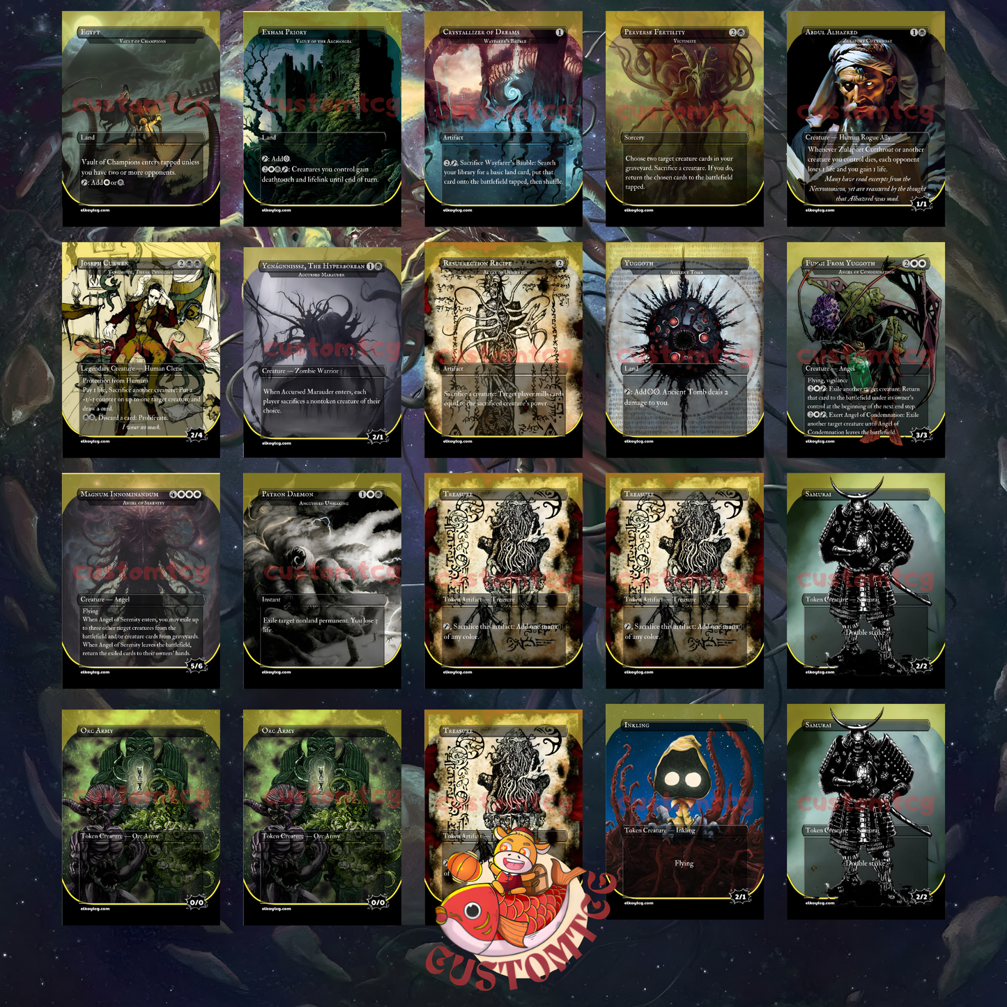 Hastur Custom Deck