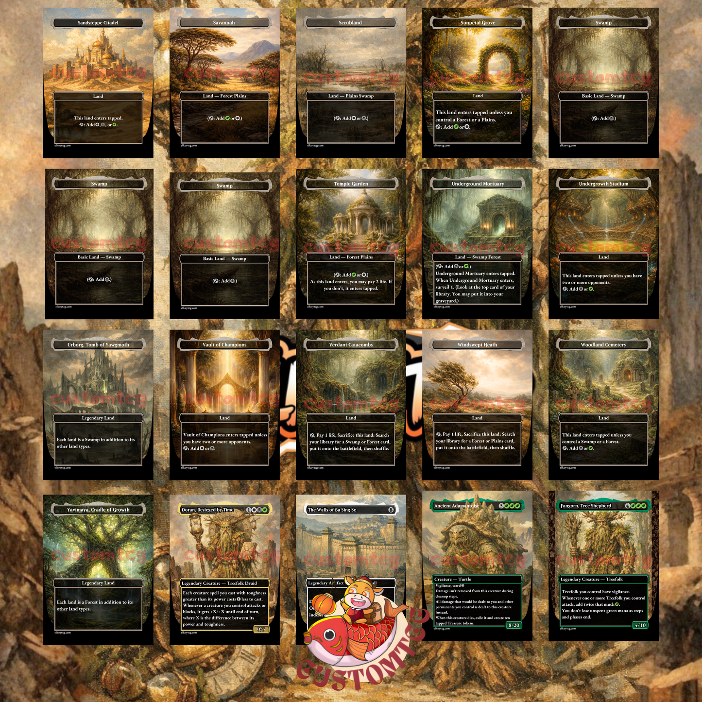Doran, Besieged by Time Custom Deck