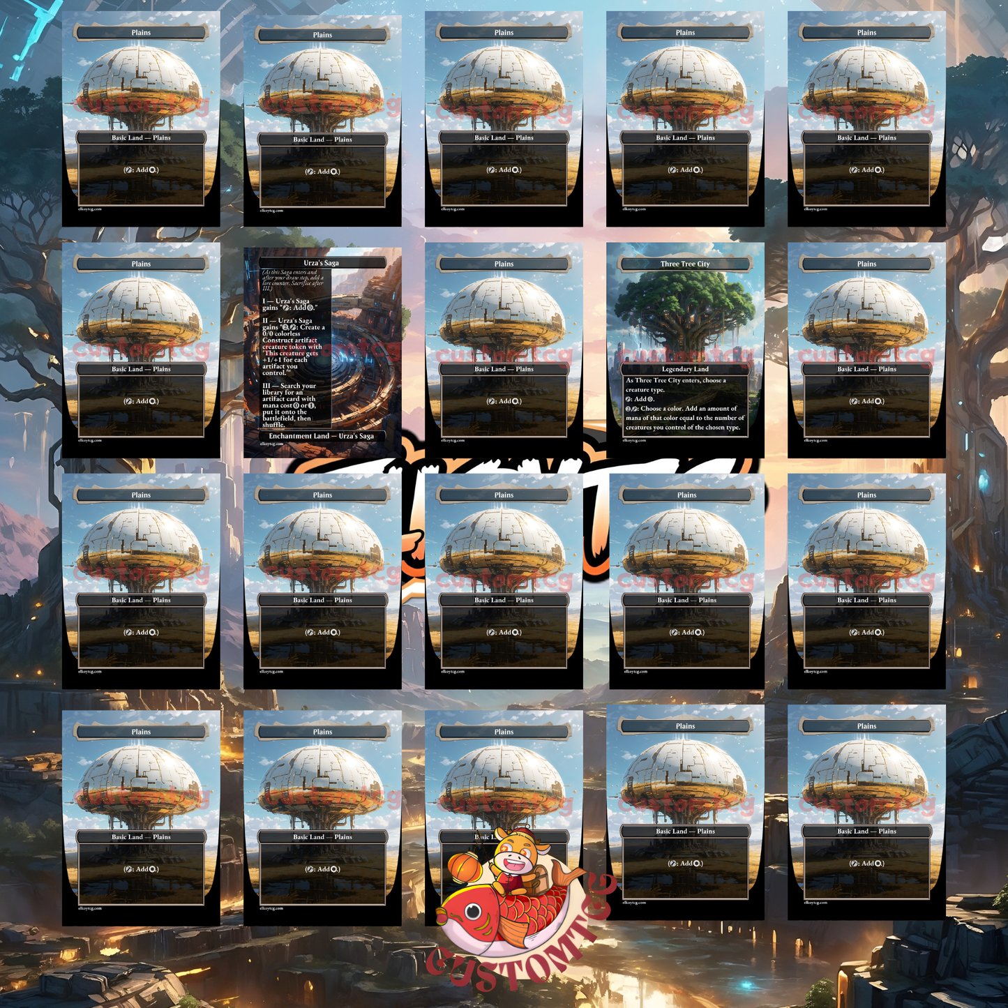 Giada Angel Custom Deck – Cybernetic Glory (Top 12 EDH Custom Series)