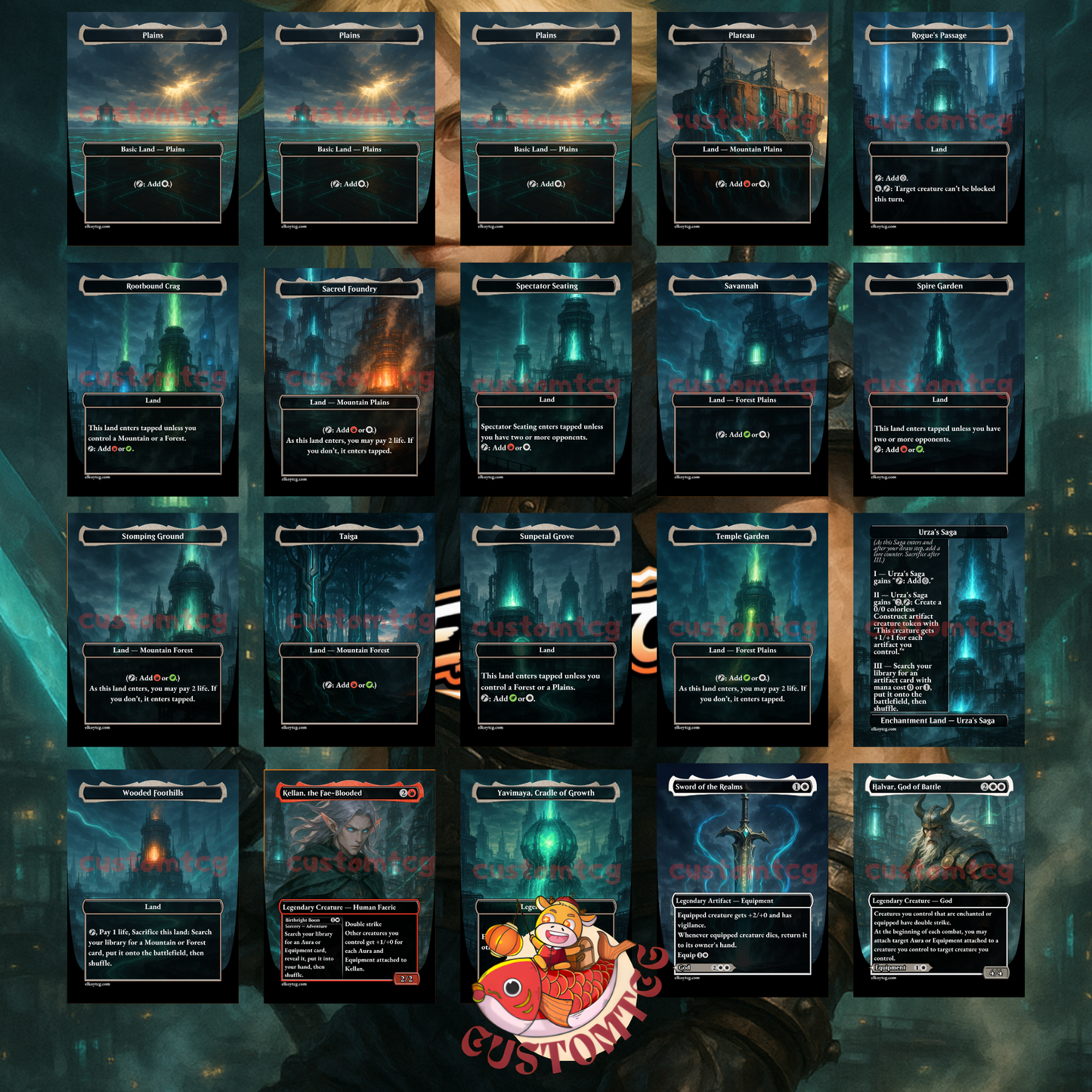 Cloud, Ex-SOLDIER – Custom Deck