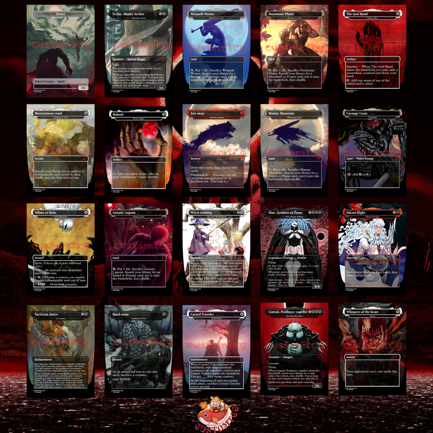 BERSERK V1 Commander Deck