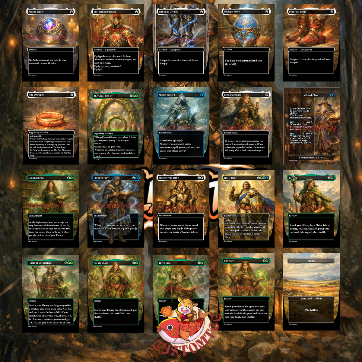 Mr. Foxglove Custom Deck