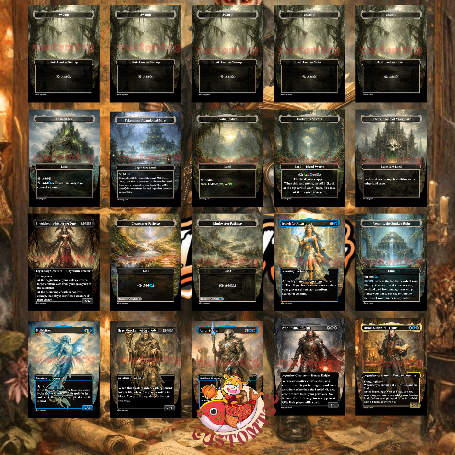 Mirko, Obsessive Theorist – CUSTOM Deck 🧛🔍