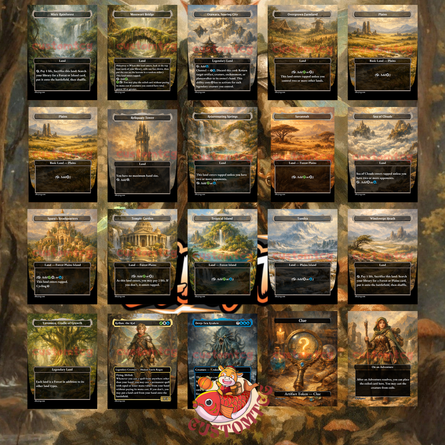 Kellan, the Kid Custom Deck