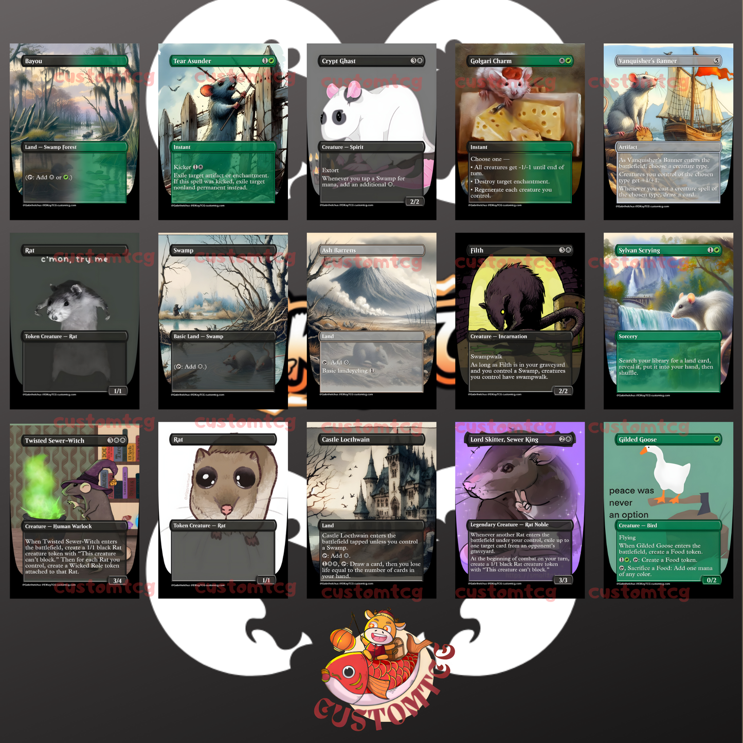 Gyome Custom Rats Deck