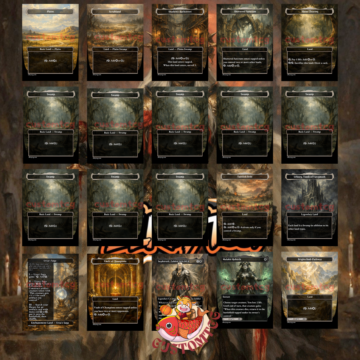 Elenda, the Dusk Rose Custom Deck (Orzhov Aristocrats)