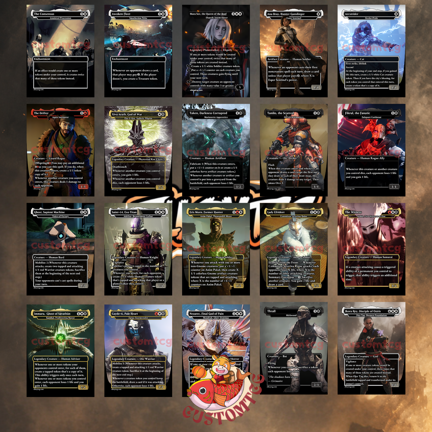 Destiny Custom Deck