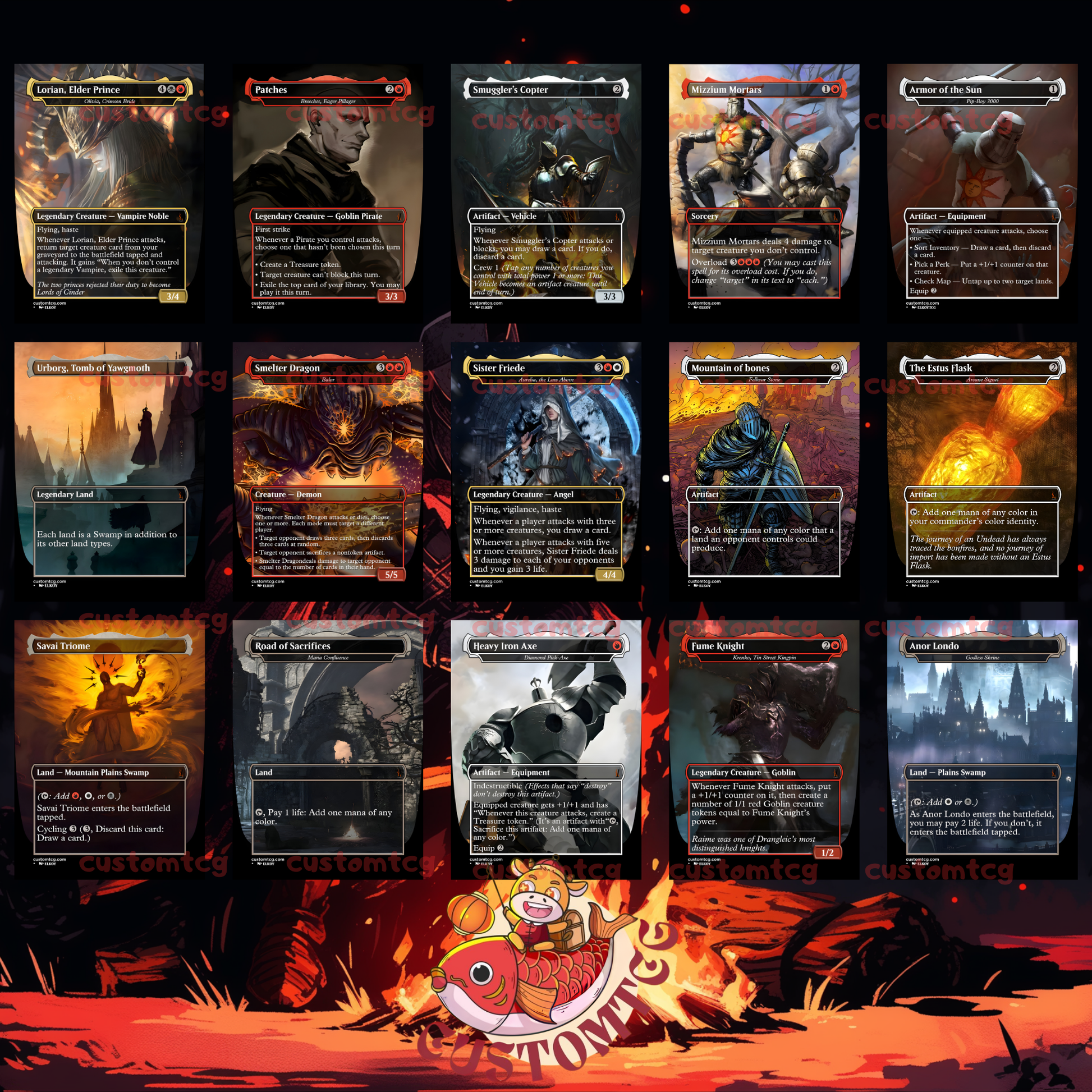 Dark Souls Custom Deck – ElkoyTCG