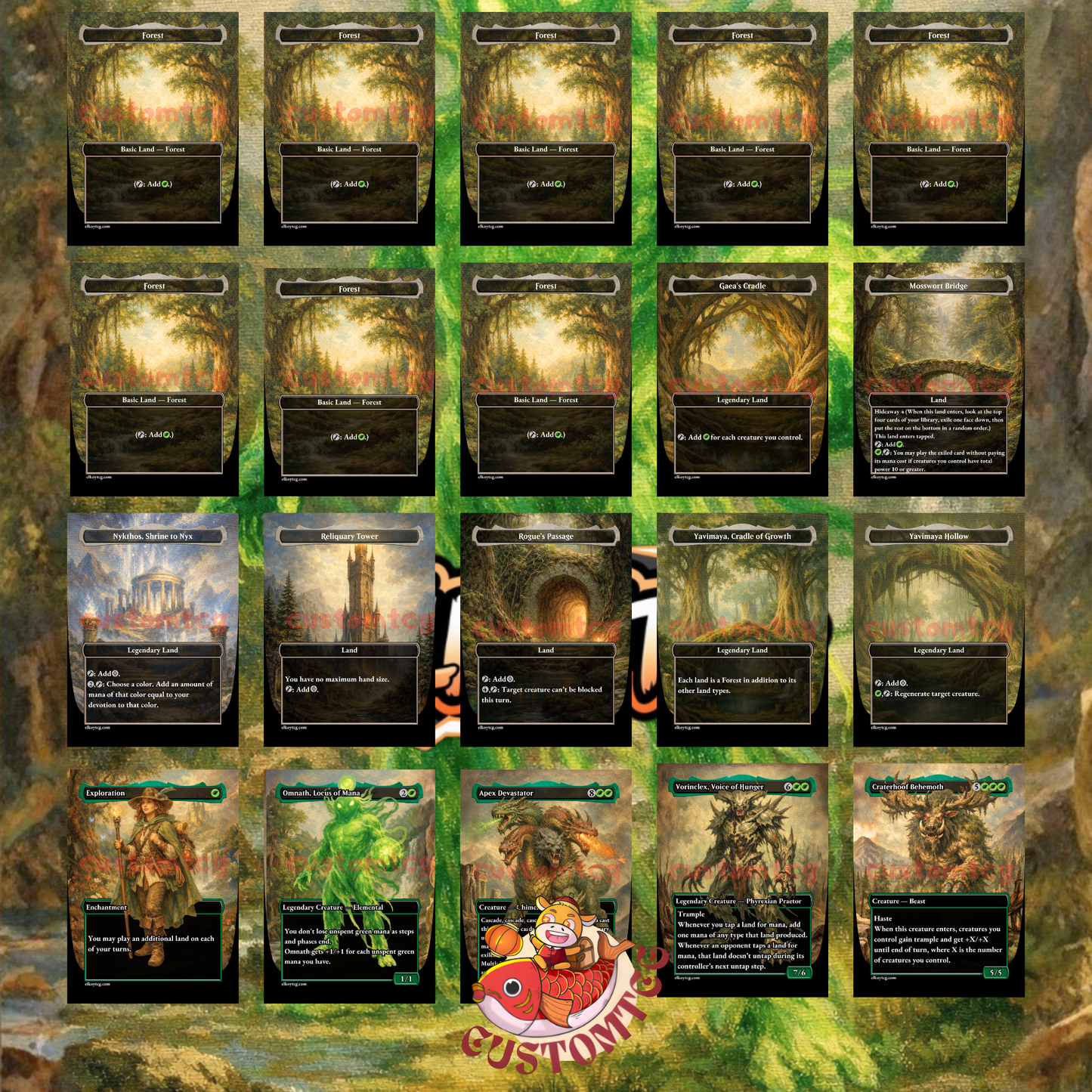 Omnath, Locus of Mana Custom Deck