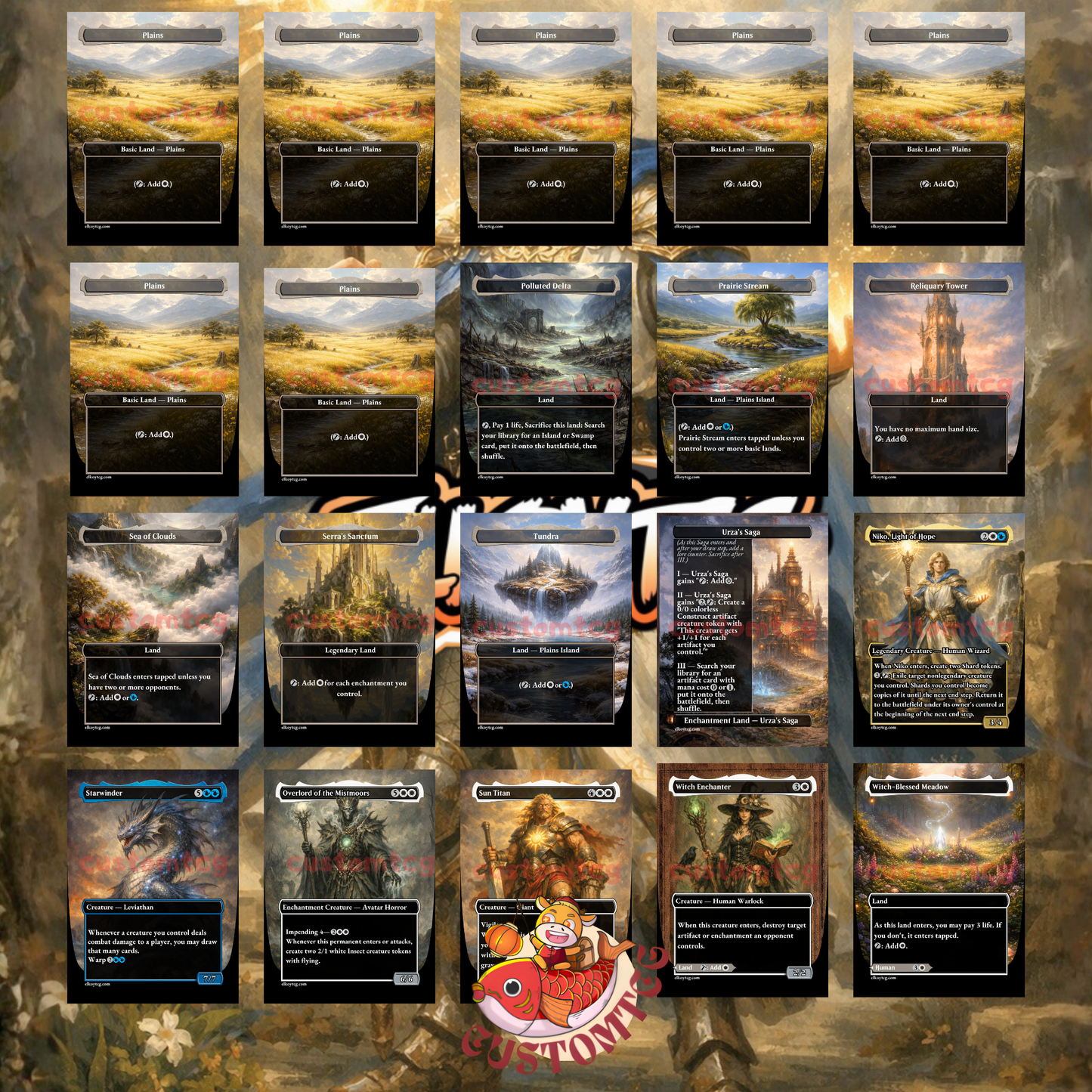 Niko, Light of Hope Custom Deck