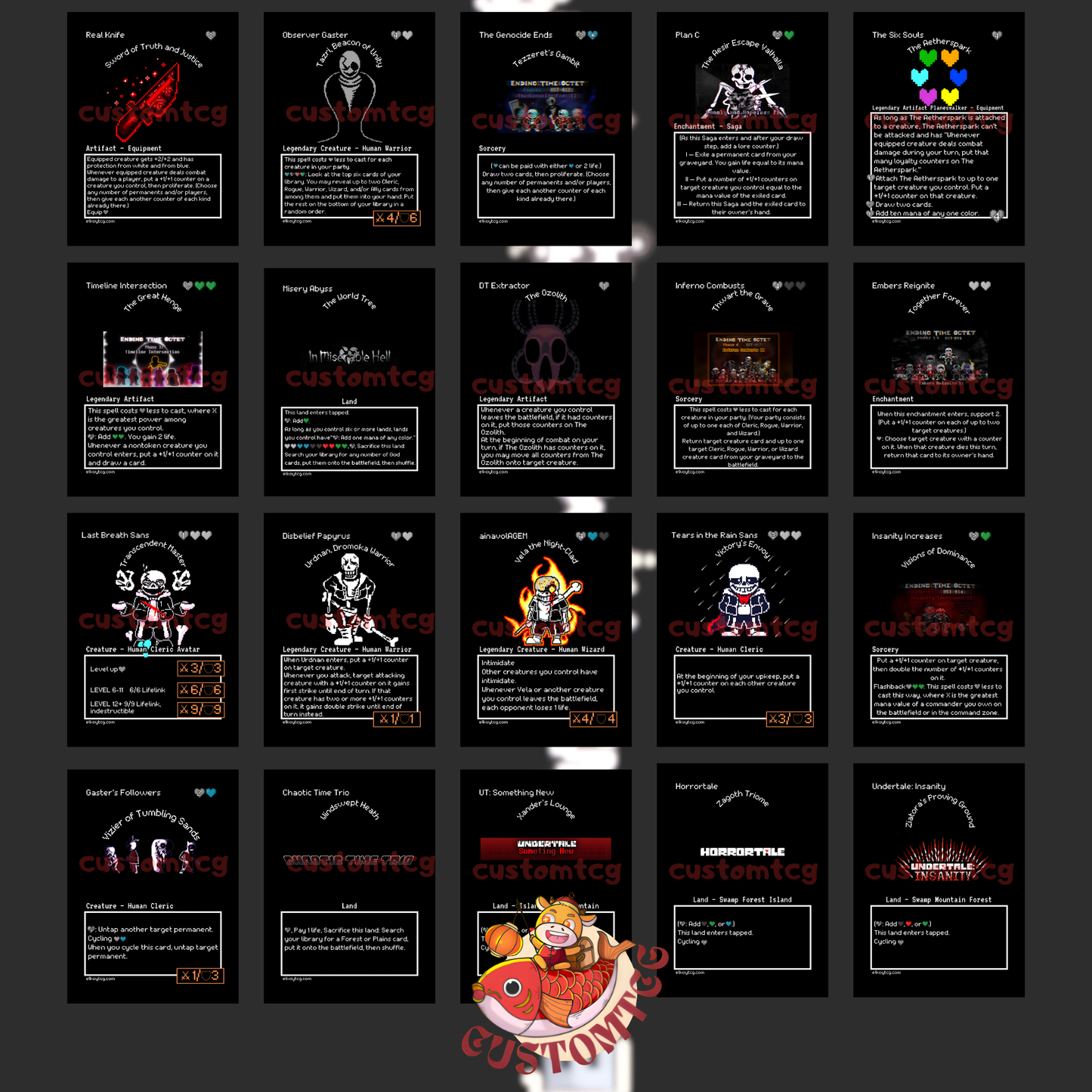 UNDERTALE Custom Deck