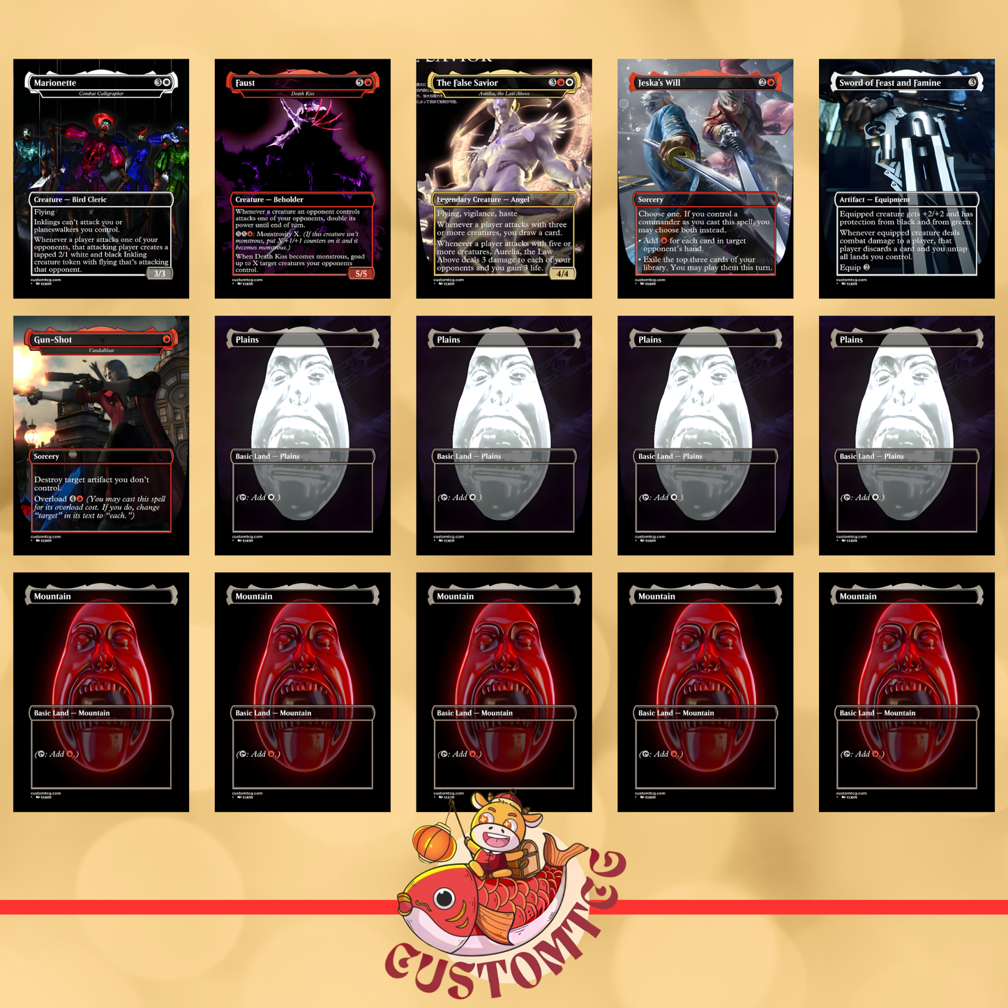 Devil May Cry Custom Deck